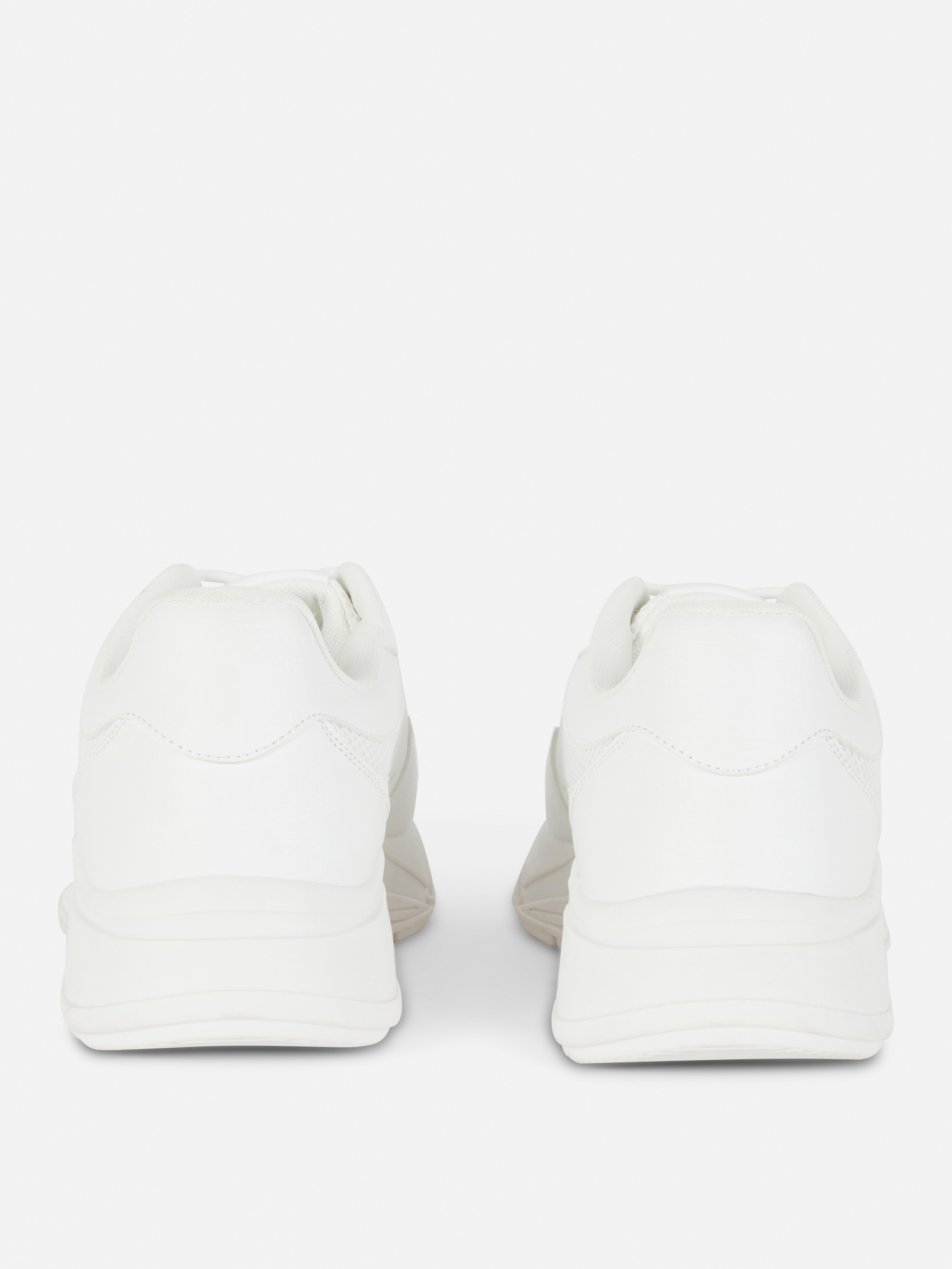 Mesh Lace-Up Sneakers