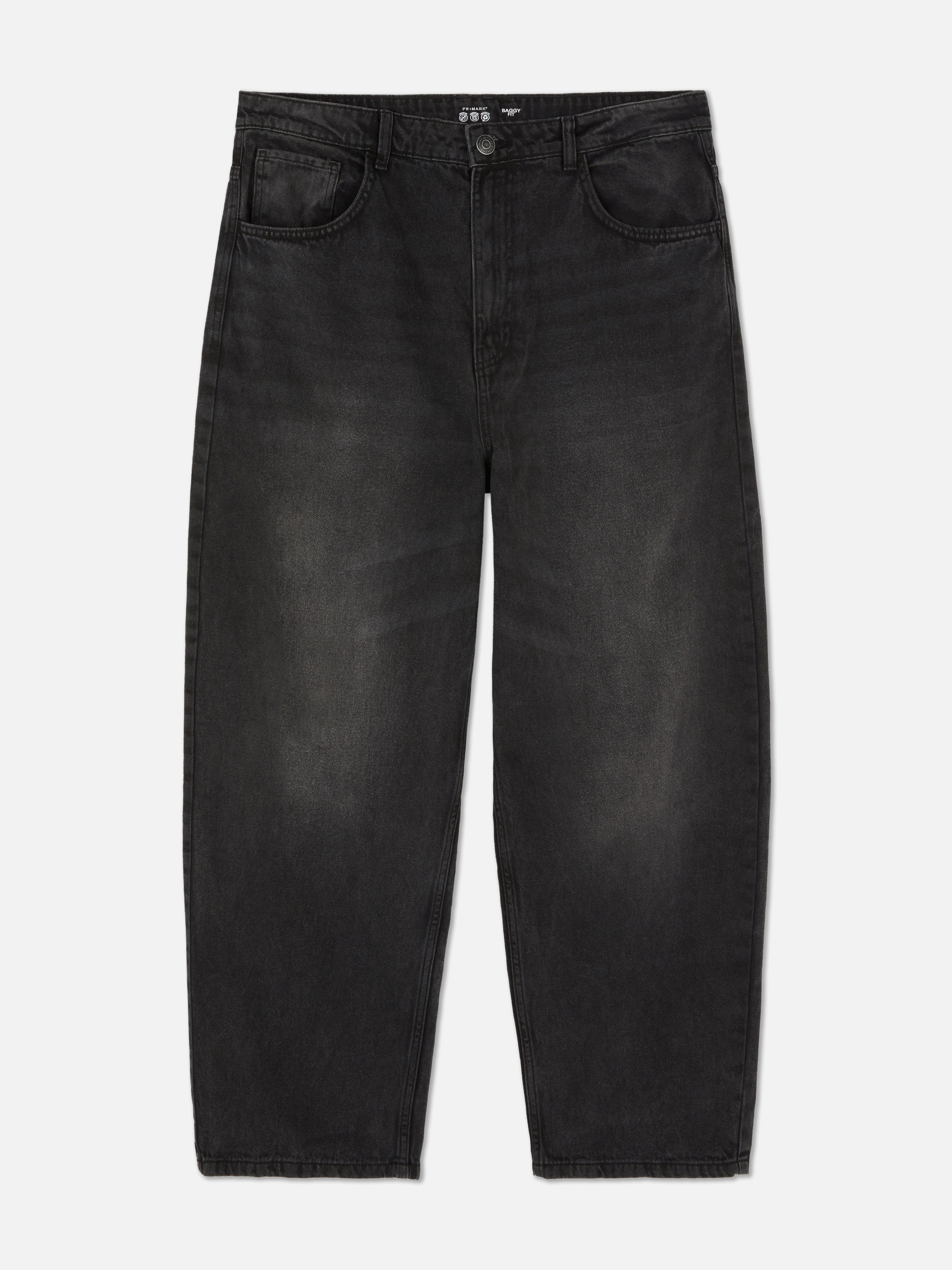 Mid-Rise Baggy Jeans