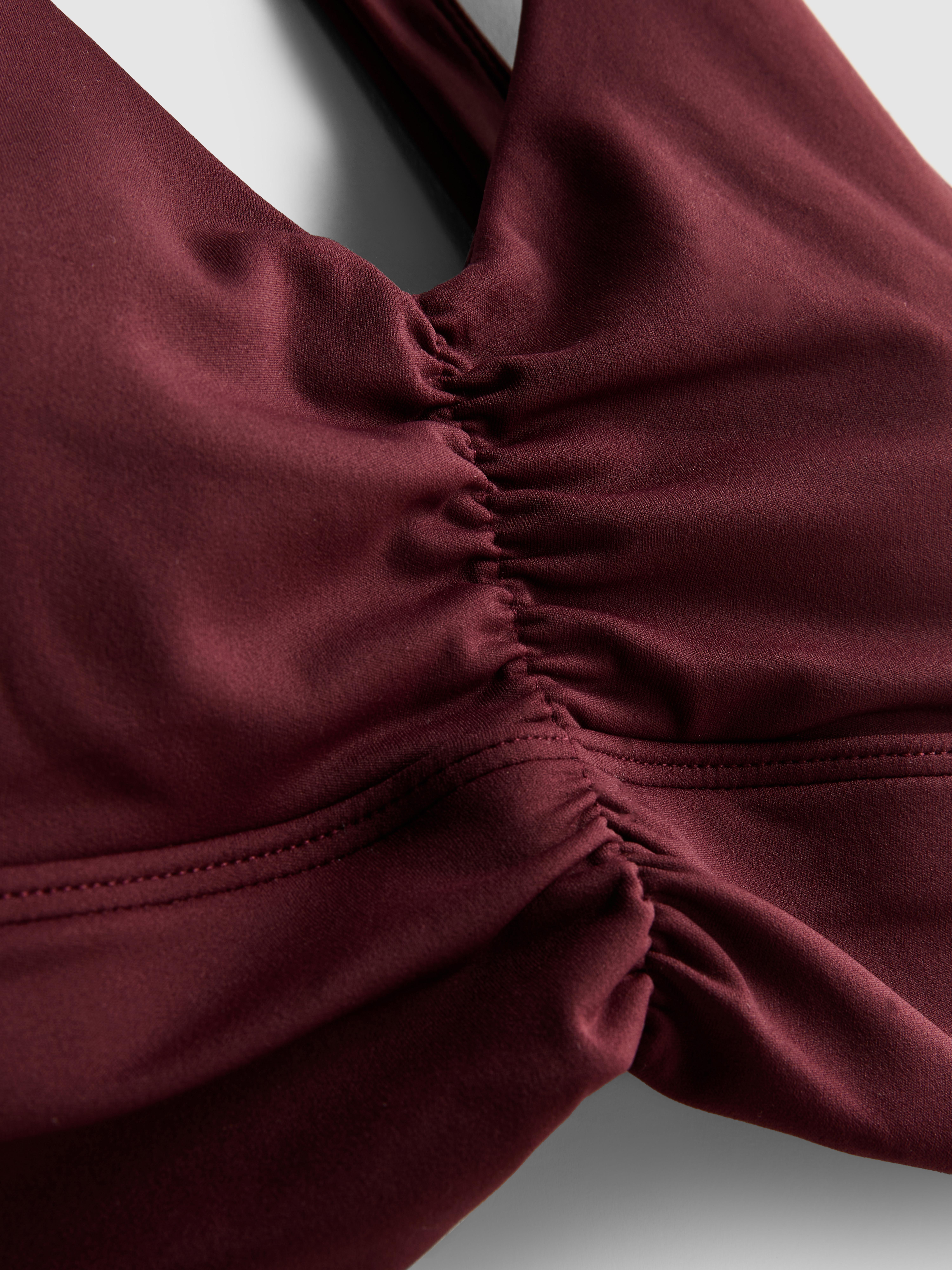 Buttery Soft Ruched Crop Top