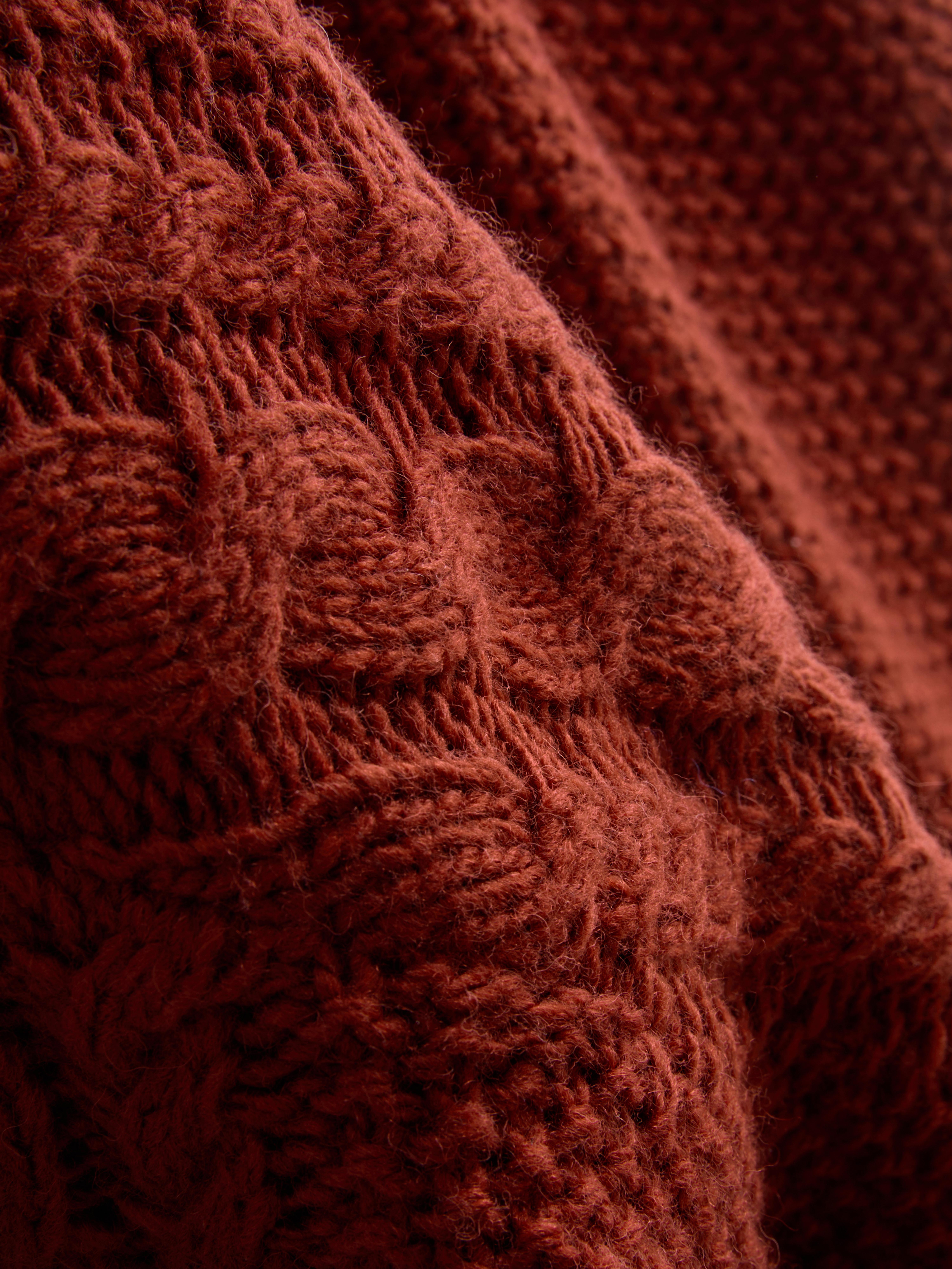 The Edit Turtle Neck Cable Sweater