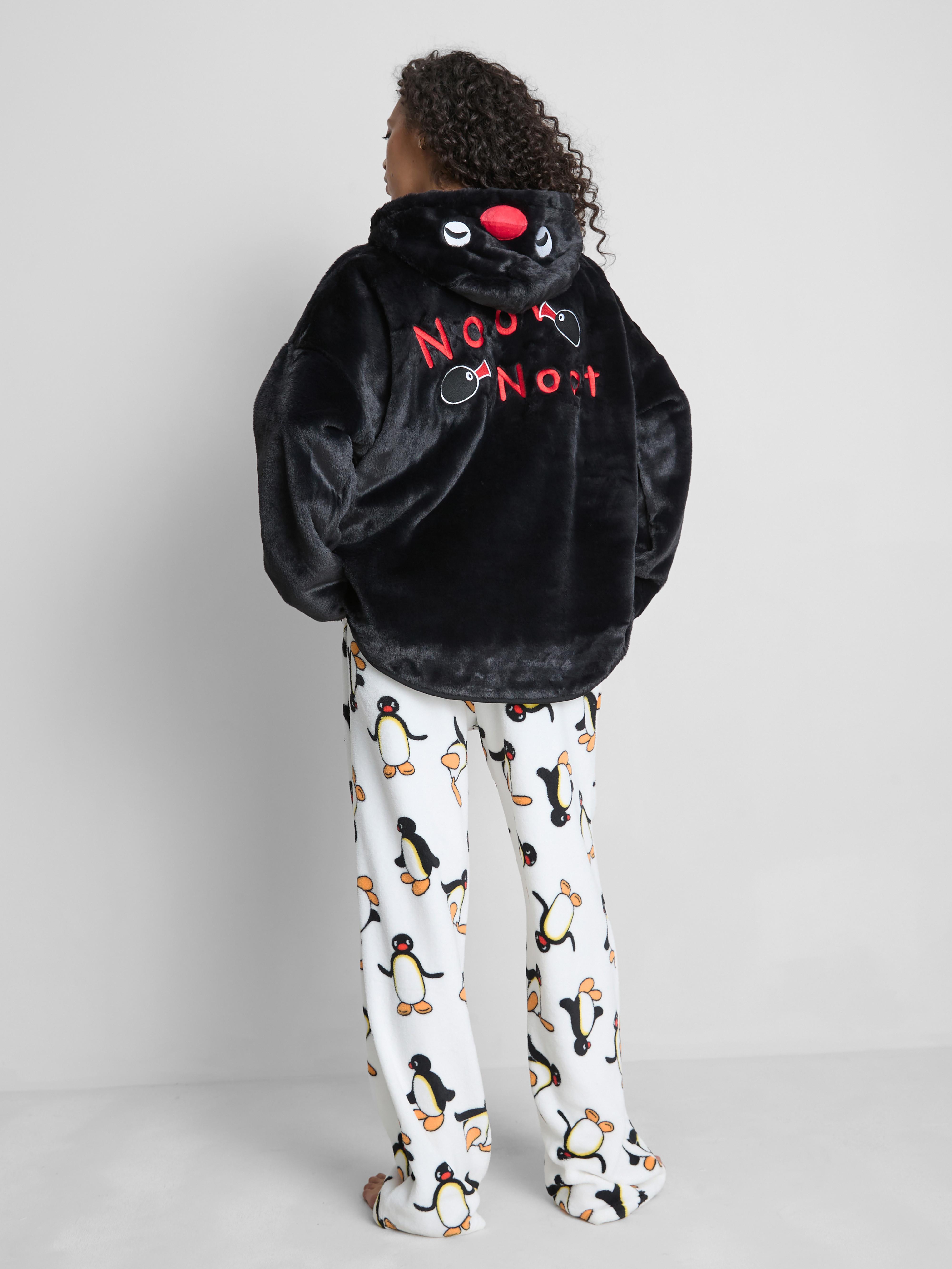 Pingu 3D Face Hoodie