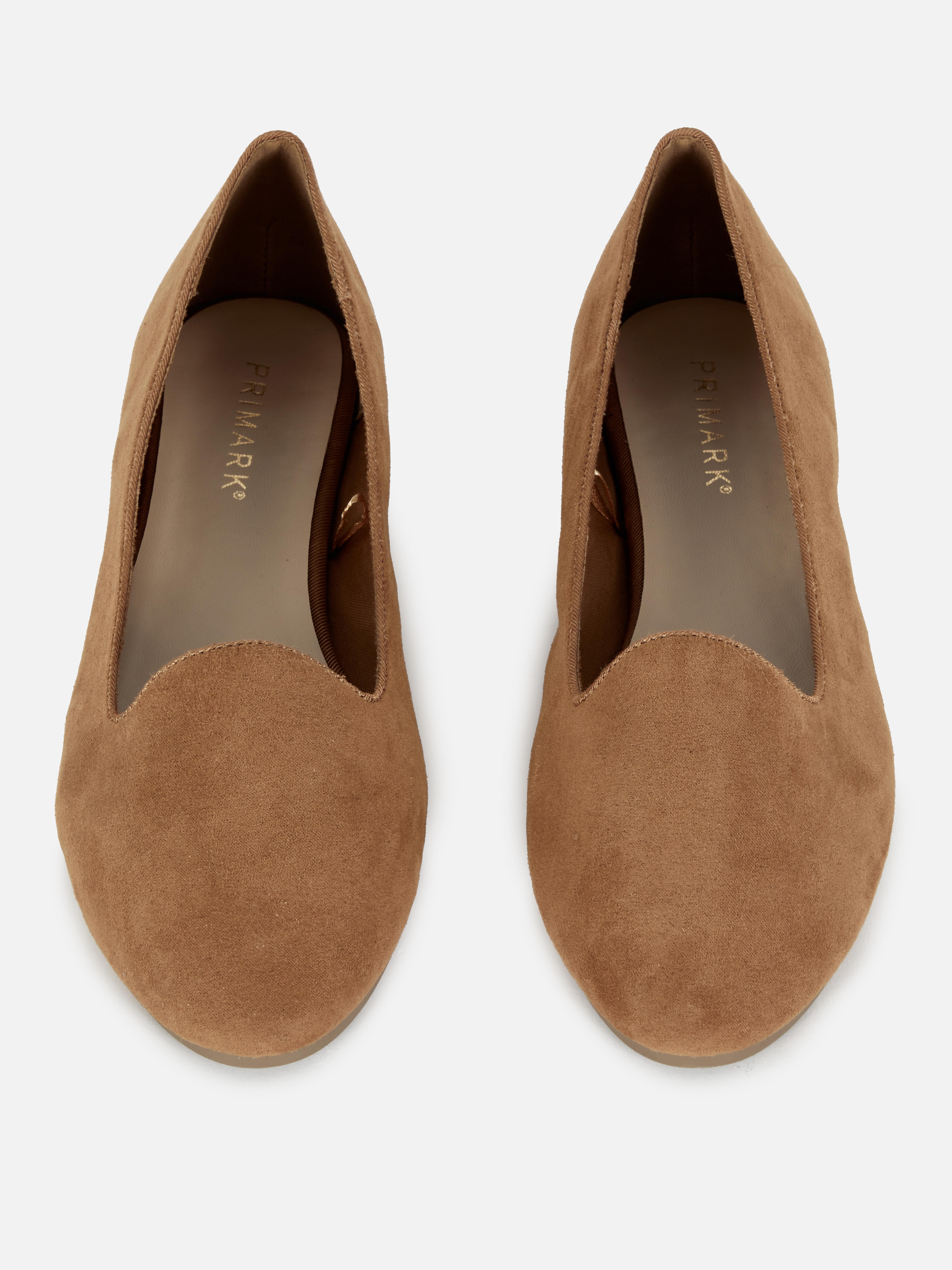 Faux Suede Flats