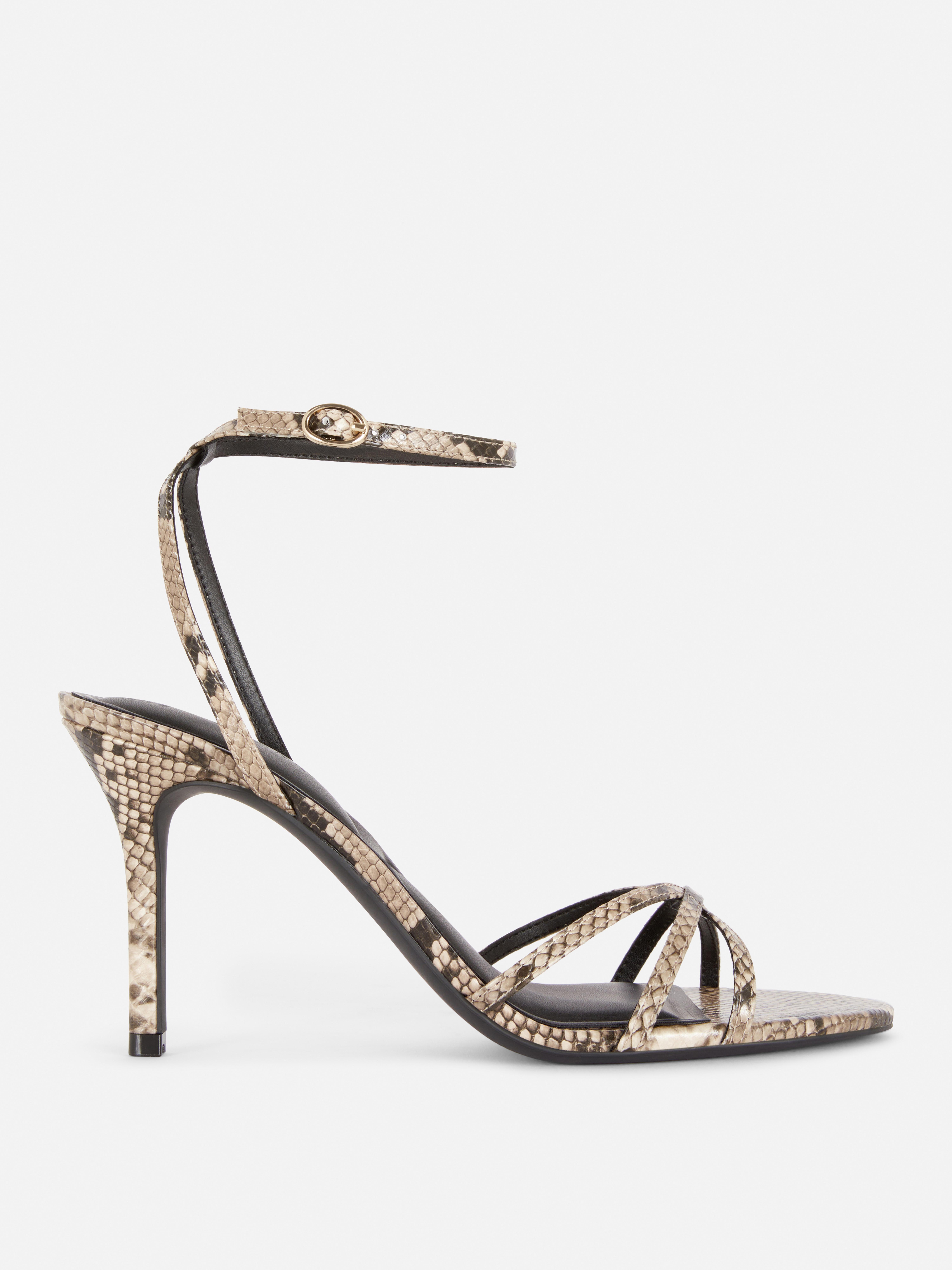 Barely There Heeled Sandals