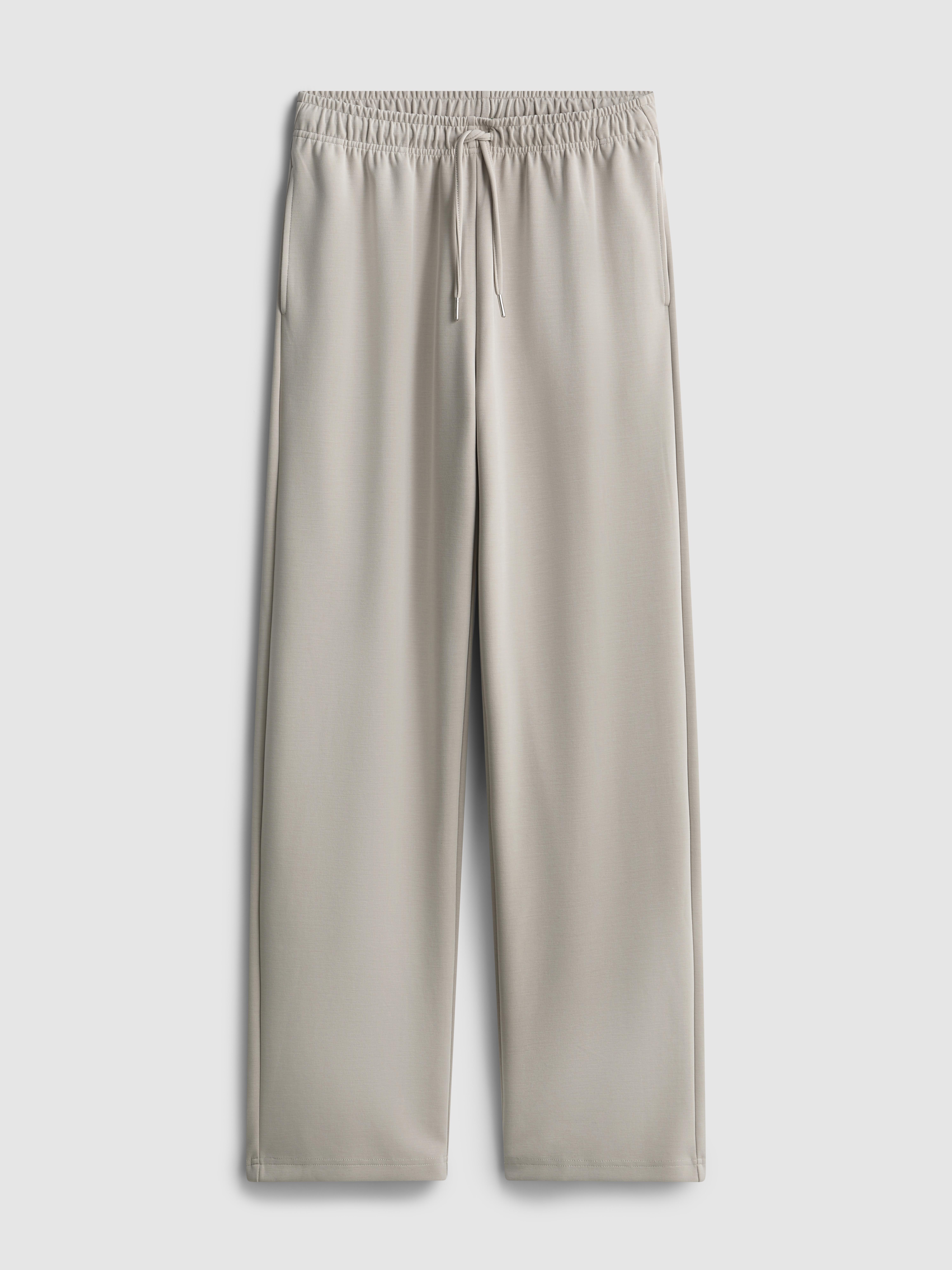 Smart Wide Leg Sweatpants