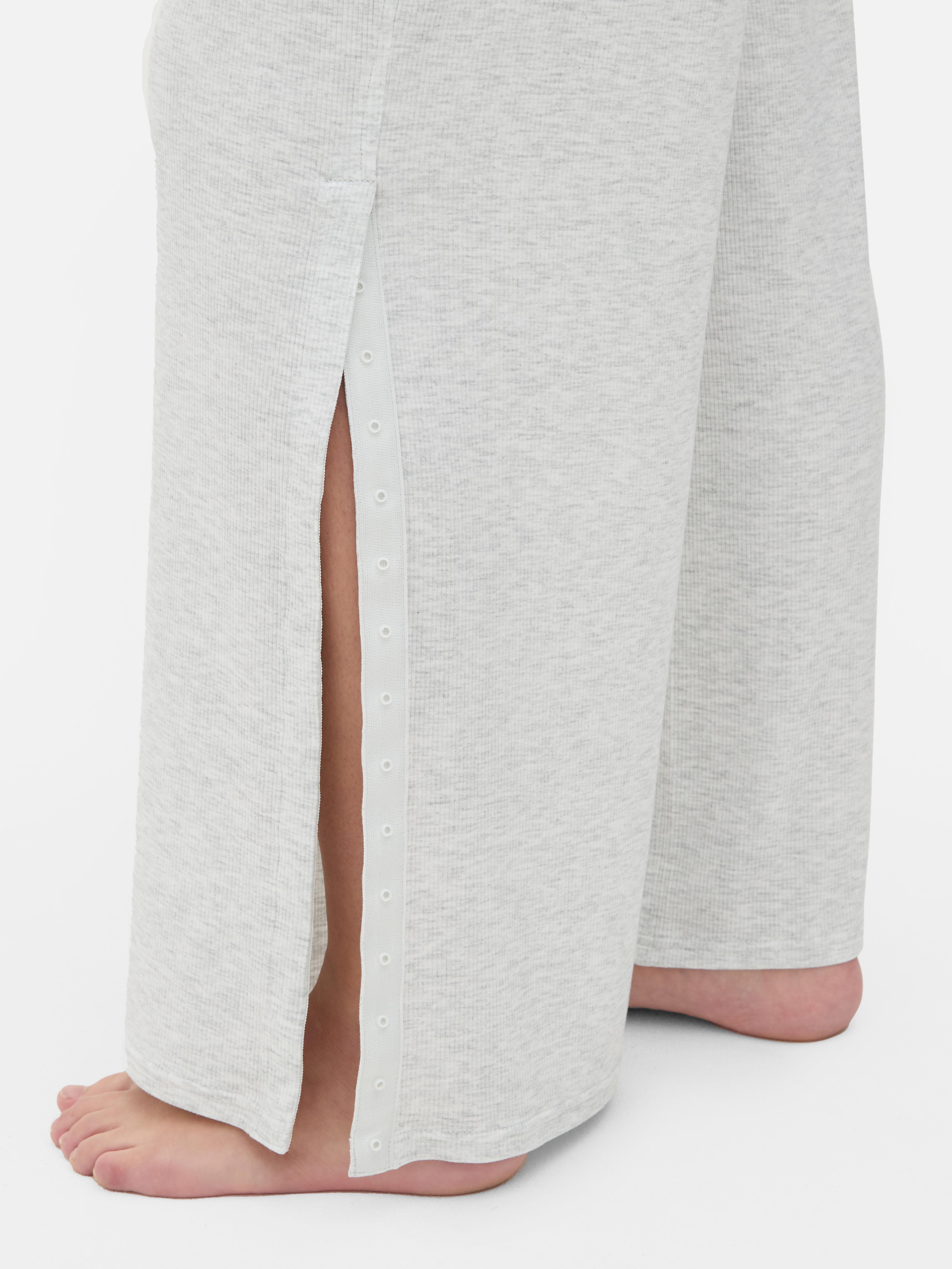 Adaptive Ribbed Pajama Pants