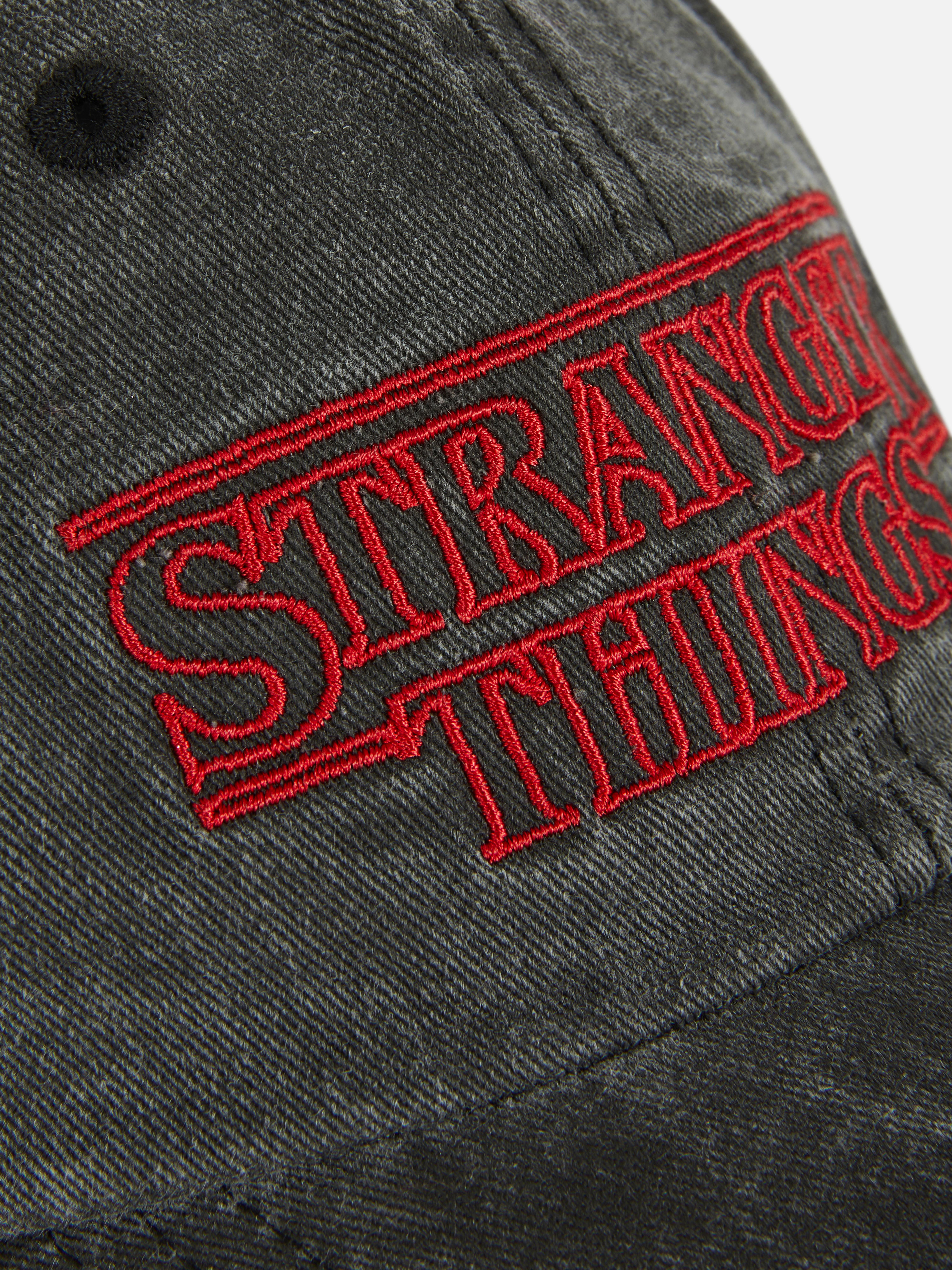 Stranger Things Washed Denim Cap