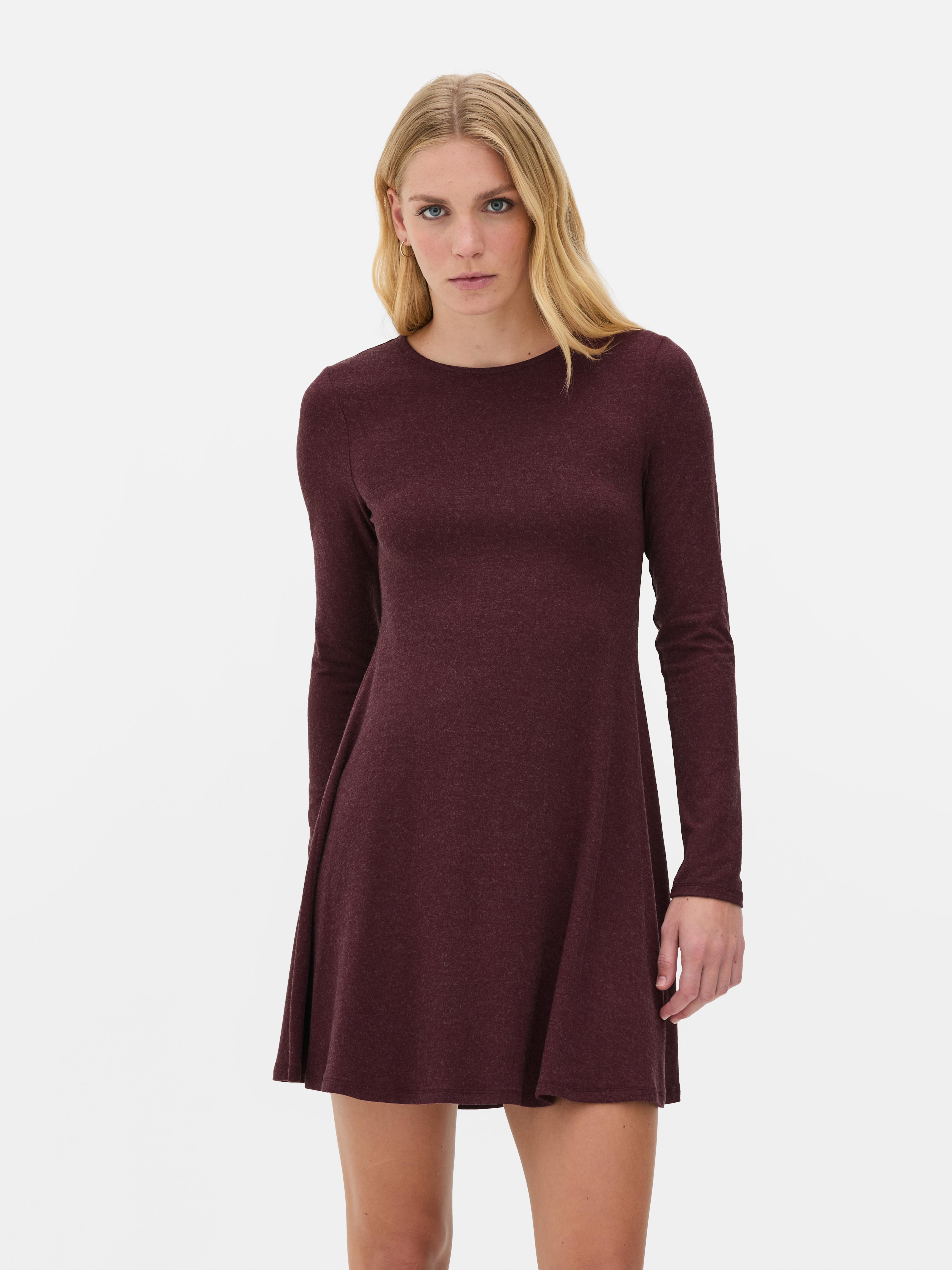 Cozy Skater Mini Dress