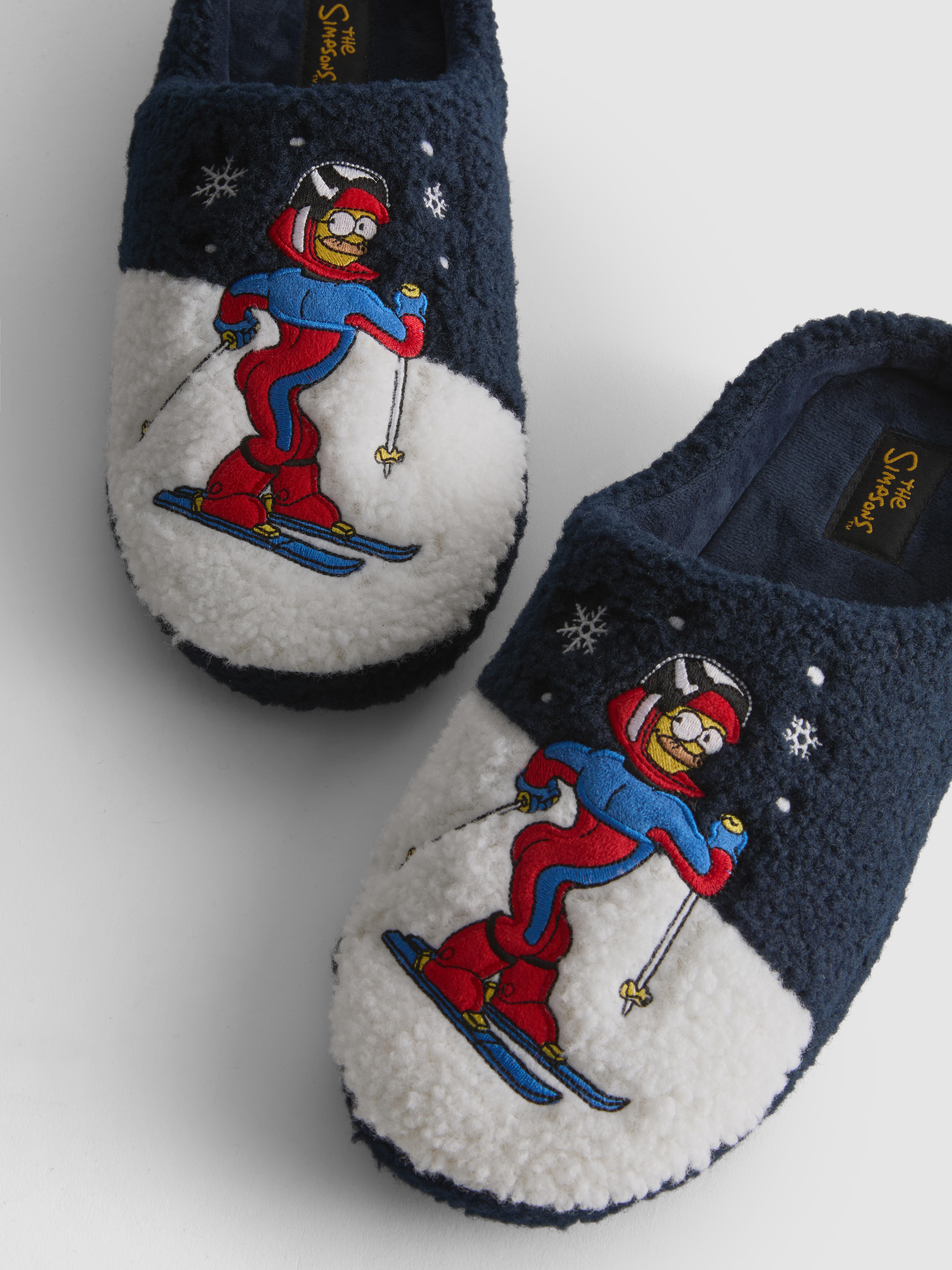 The Simpsons Ned Flanders Open Back Slippers