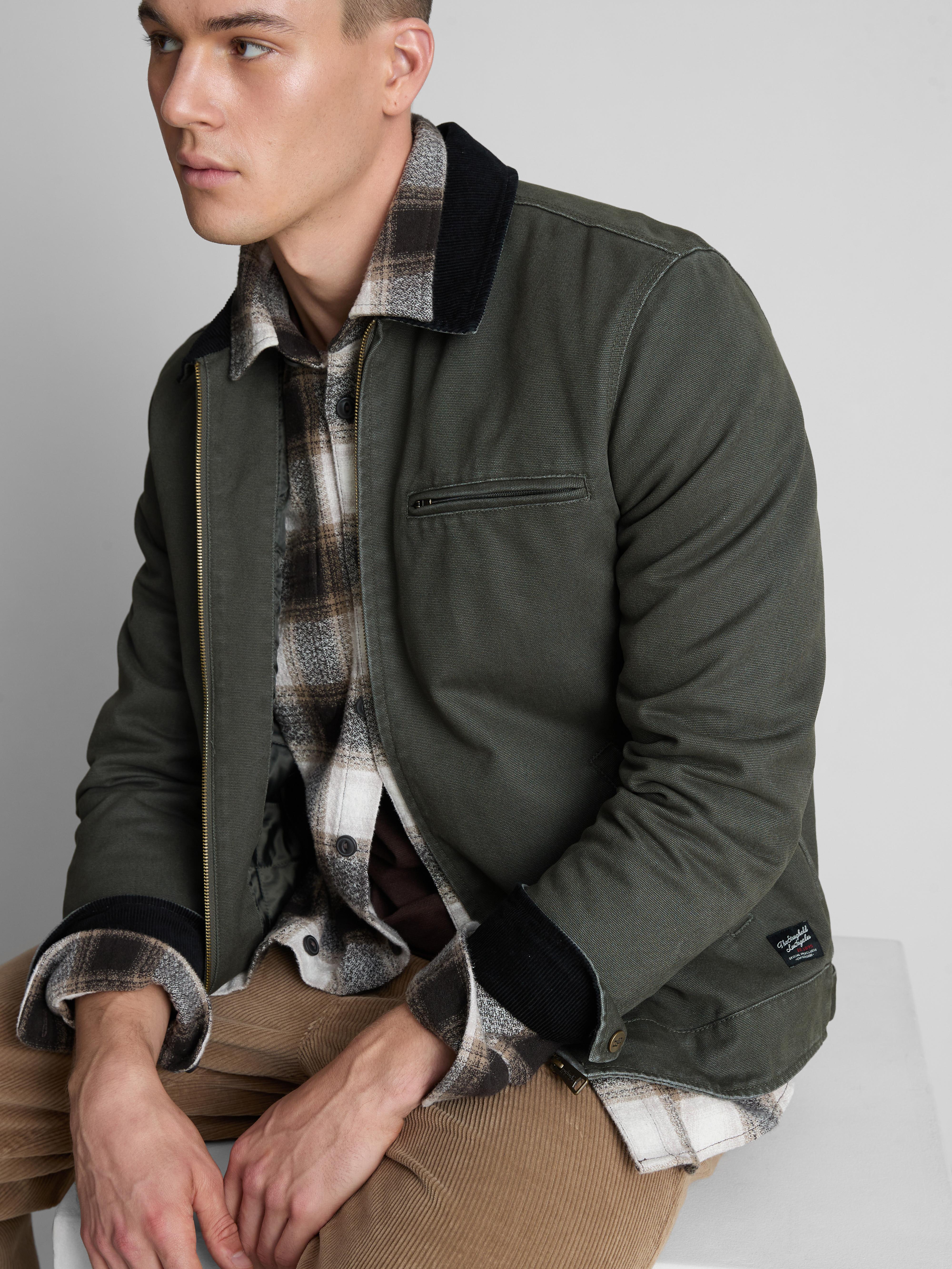 The Stronghold Zip-Up Canvas Jacket