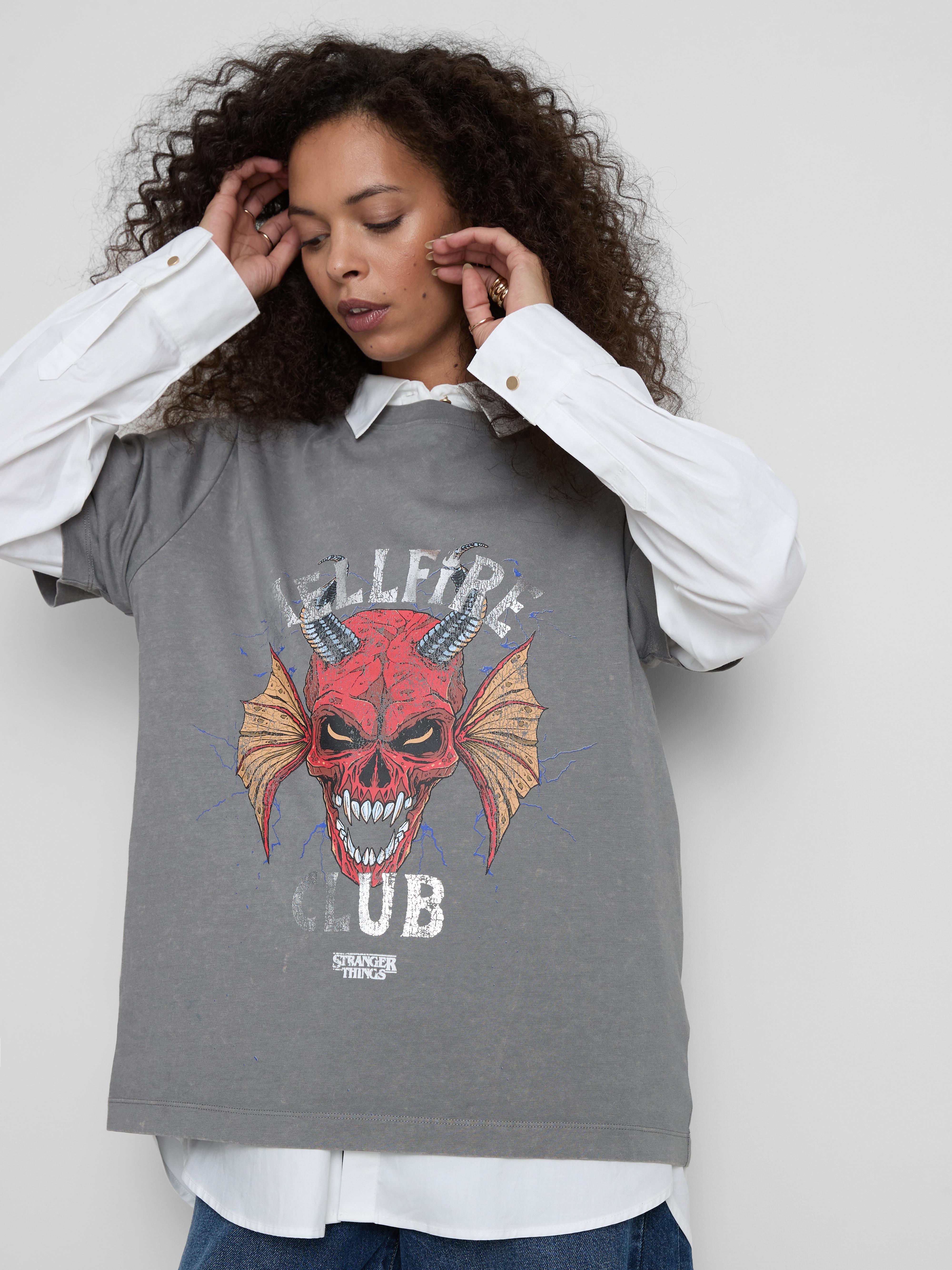Stranger Things Short Sleeve Hellfire Club Logo T-Shirt