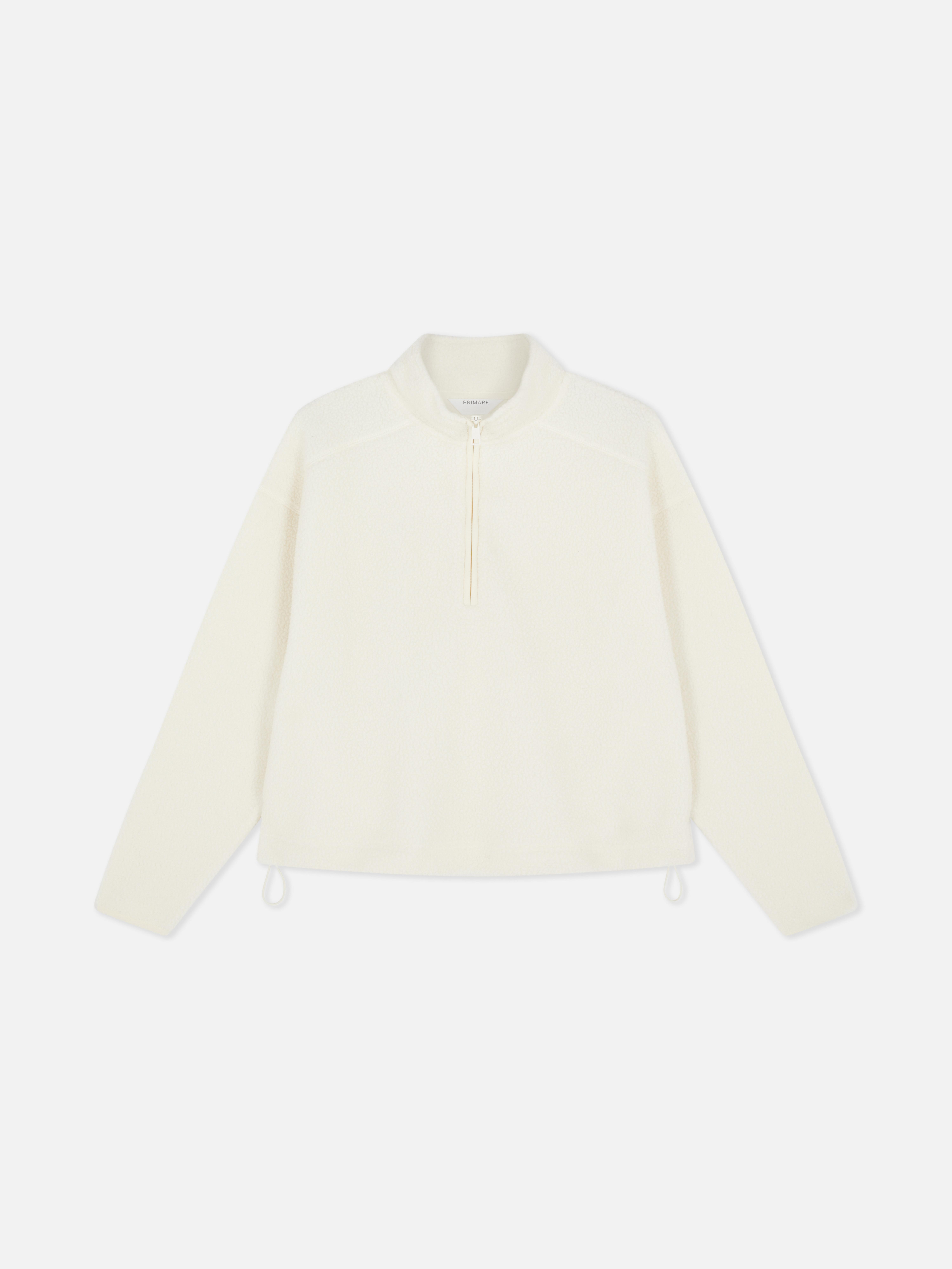 Half Zip Borg Fleece