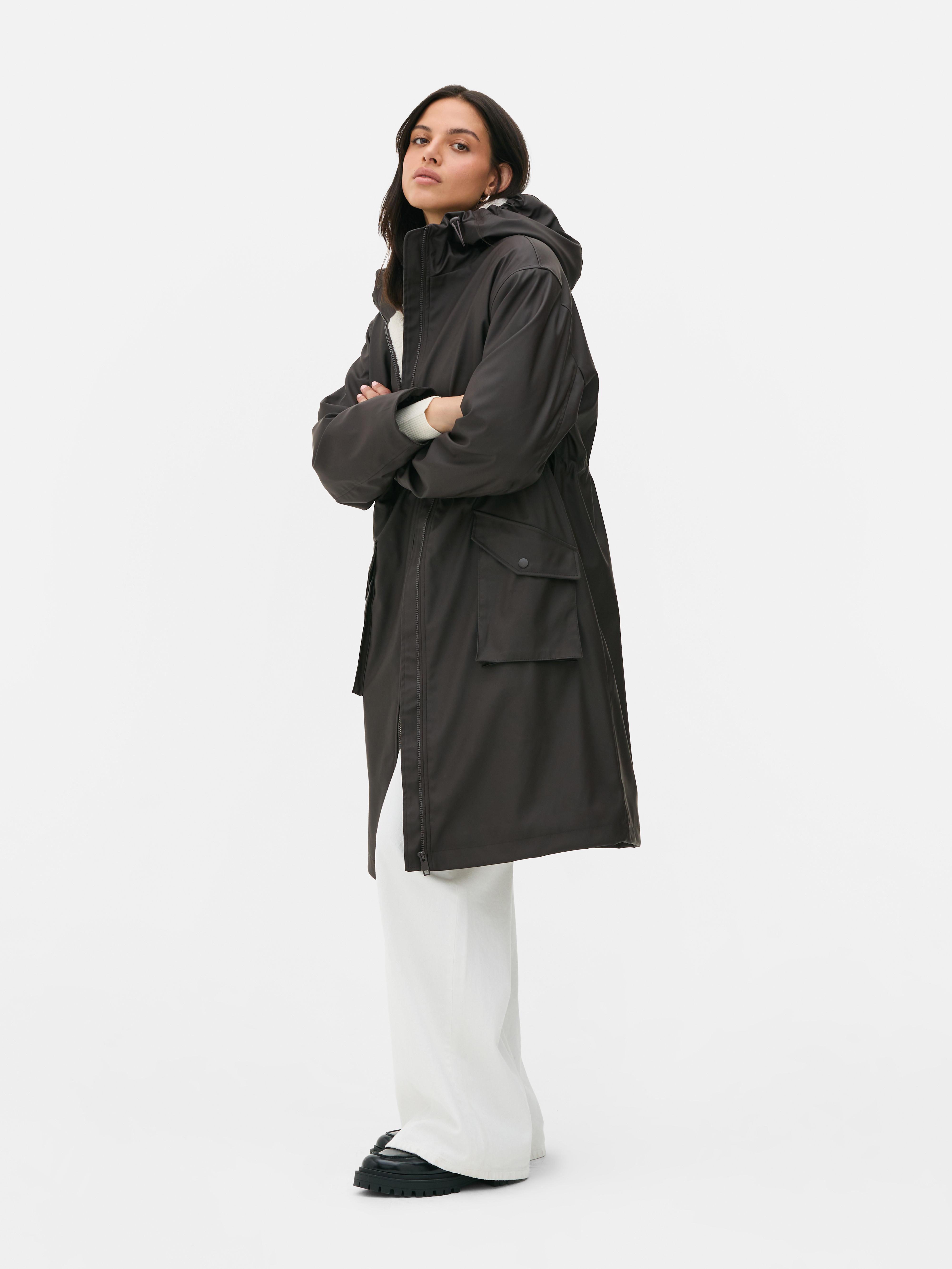 Longline Borg Lined Jacket