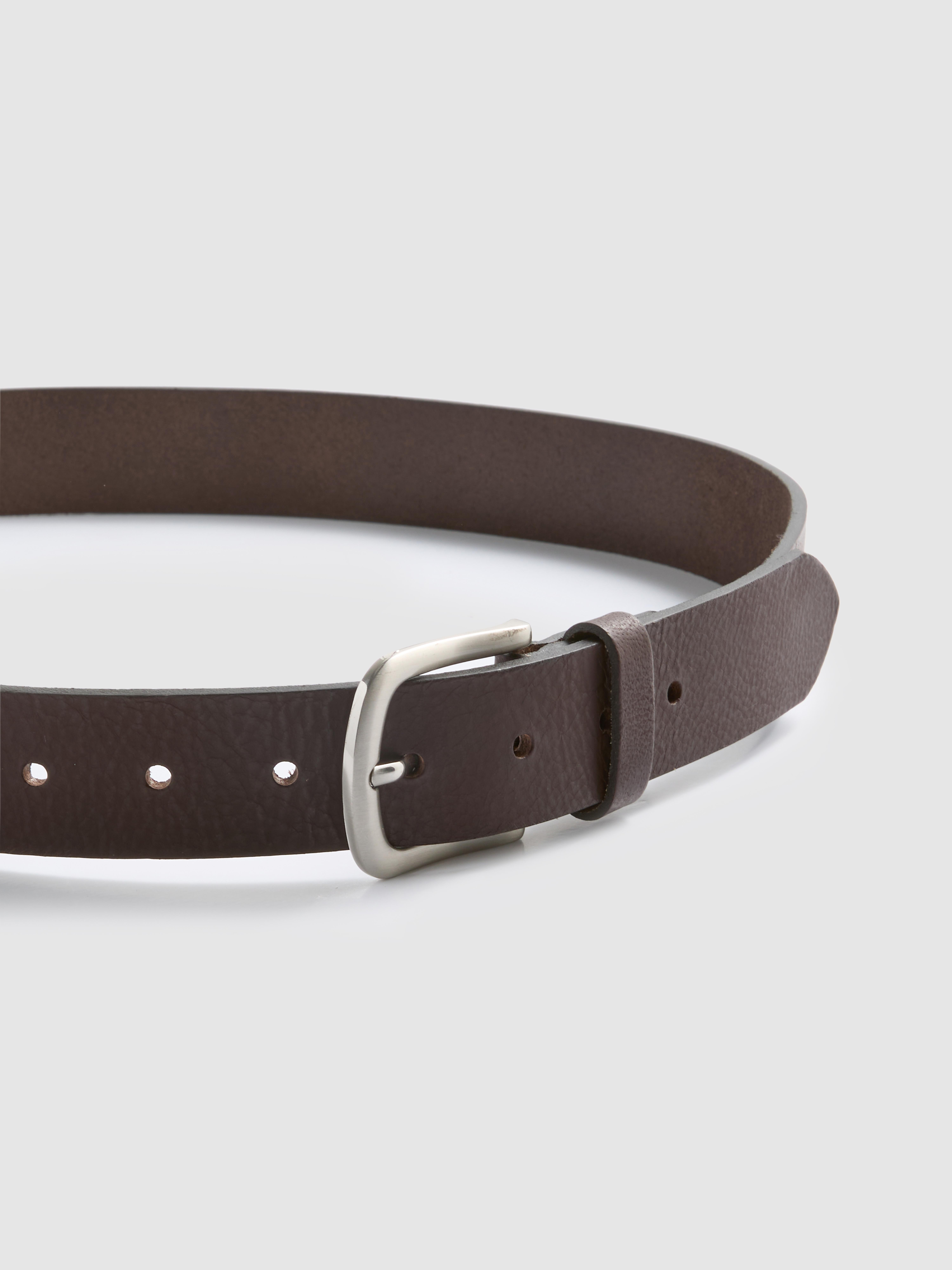Leather Skinny Belt