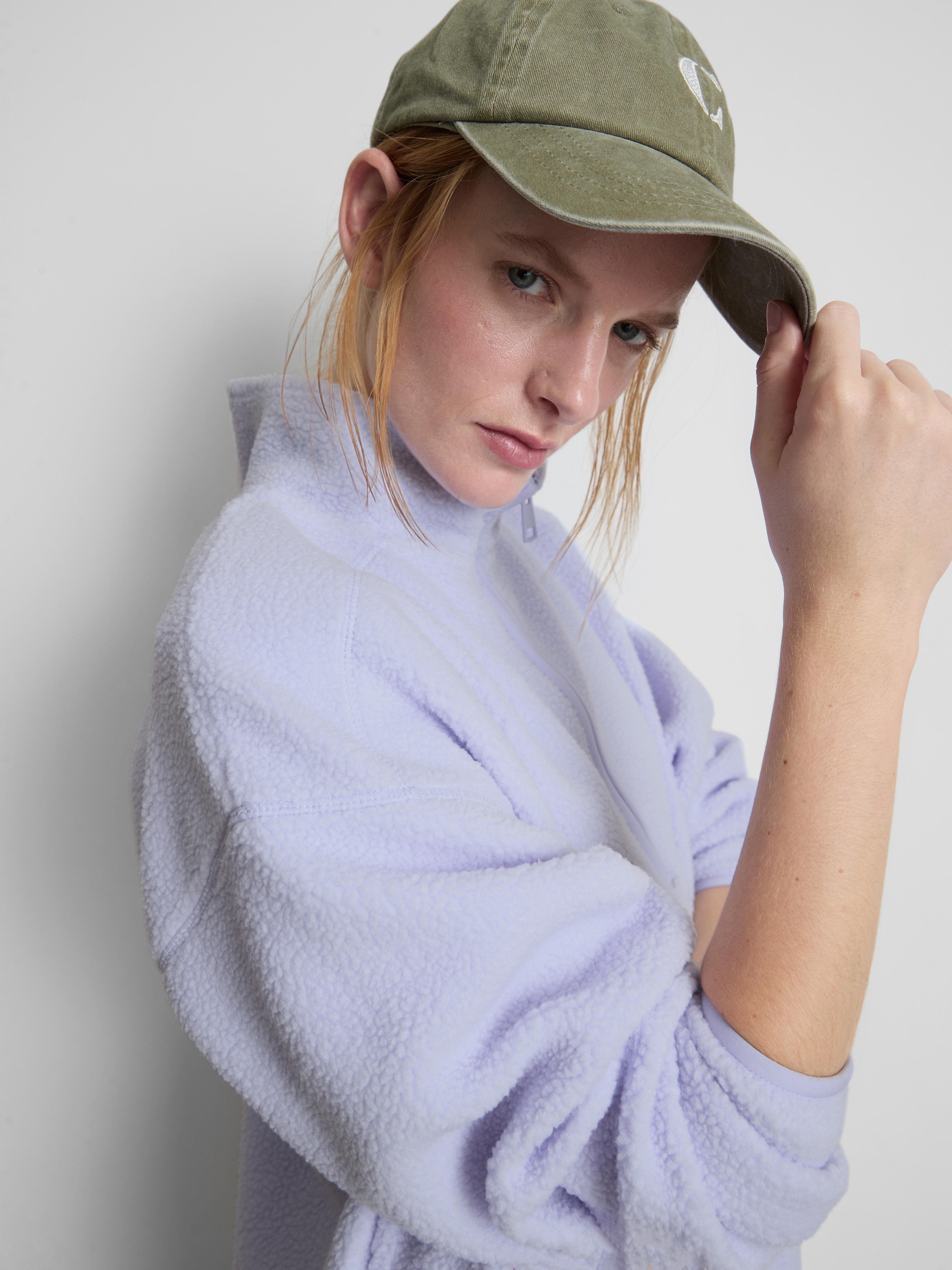 Half Zip Borg Fleece