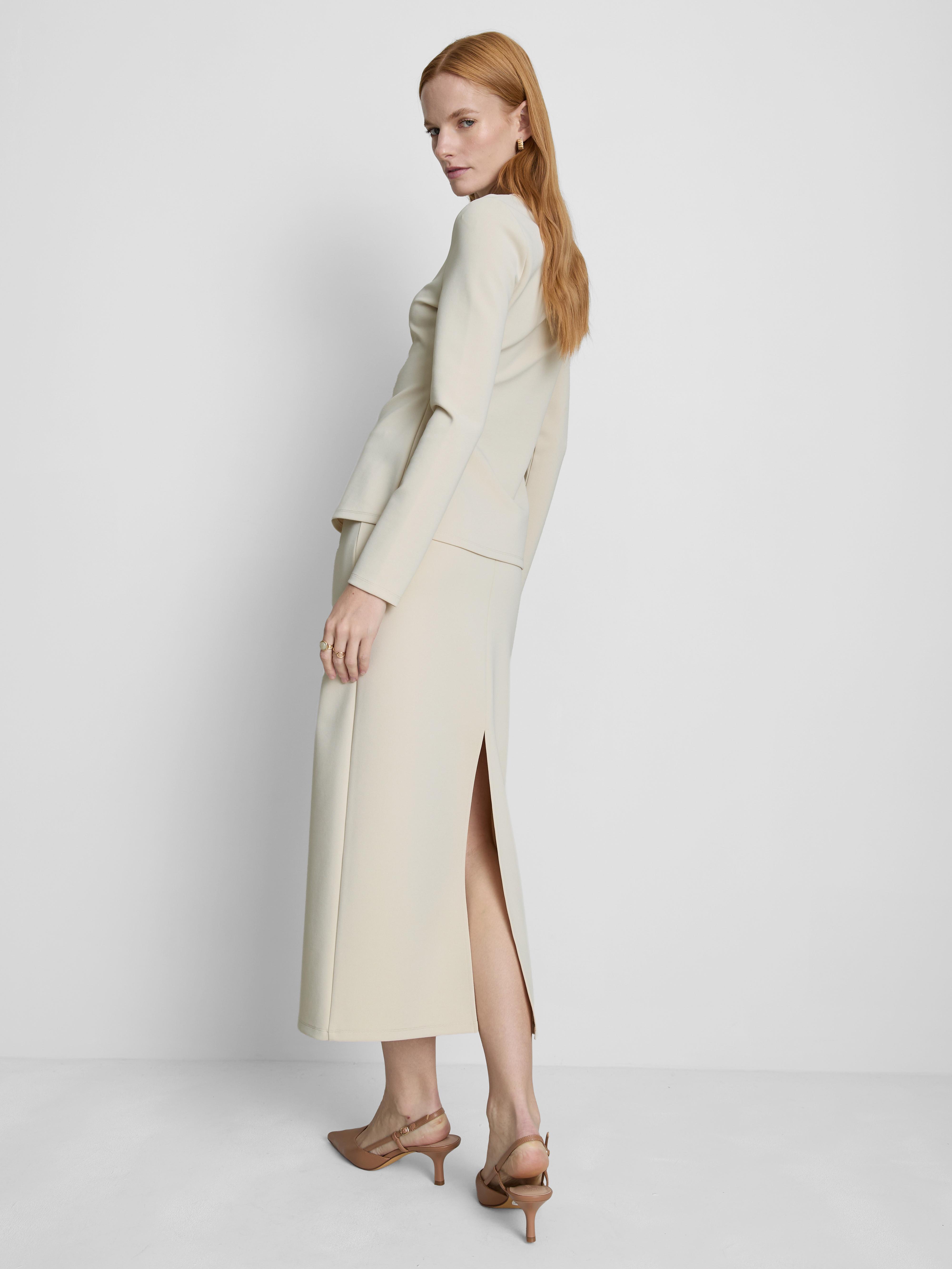 Paula Echevarría Compact Midi Skirt