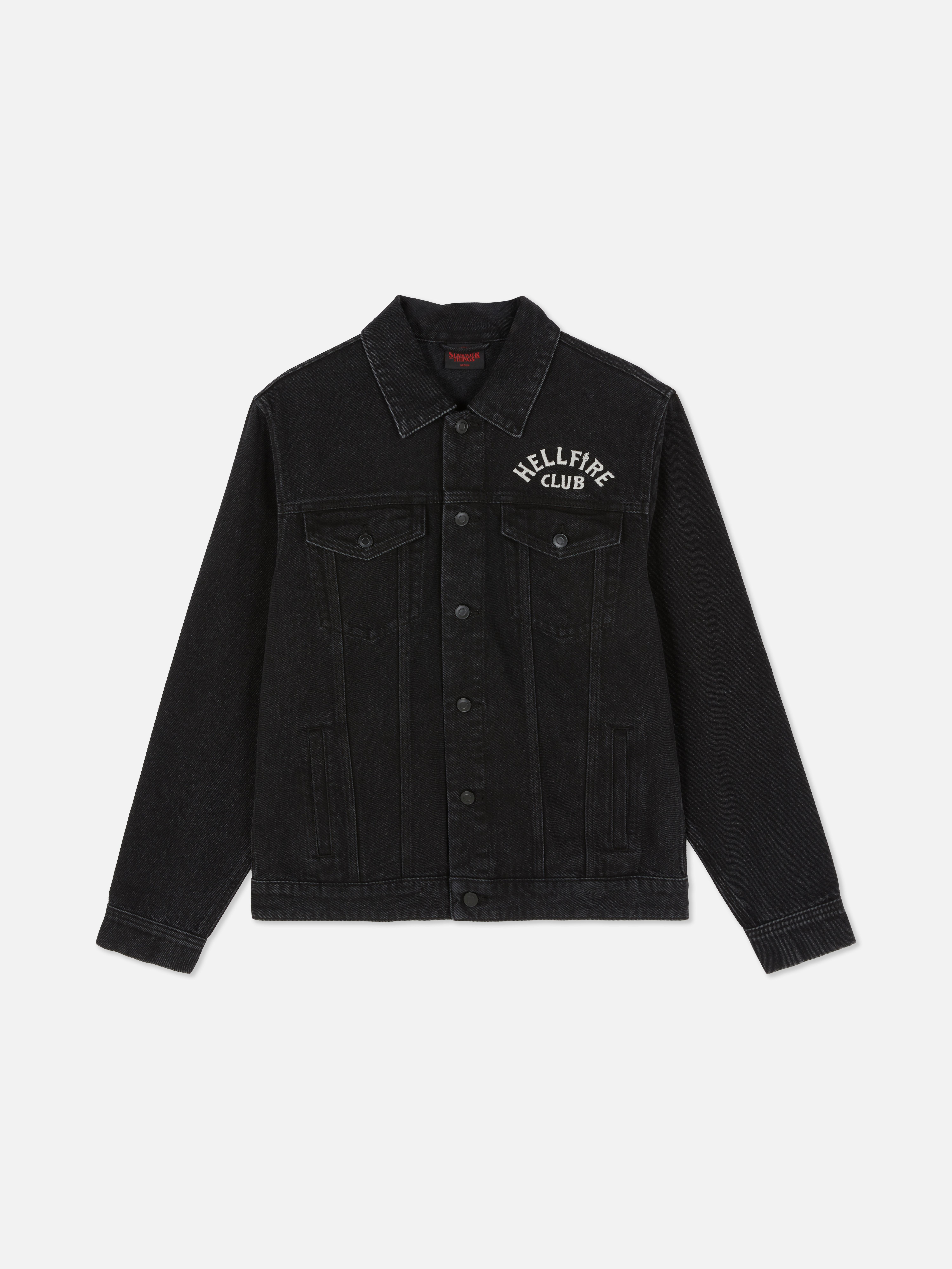 Stranger Things Hellfire Club Denim Jacket
