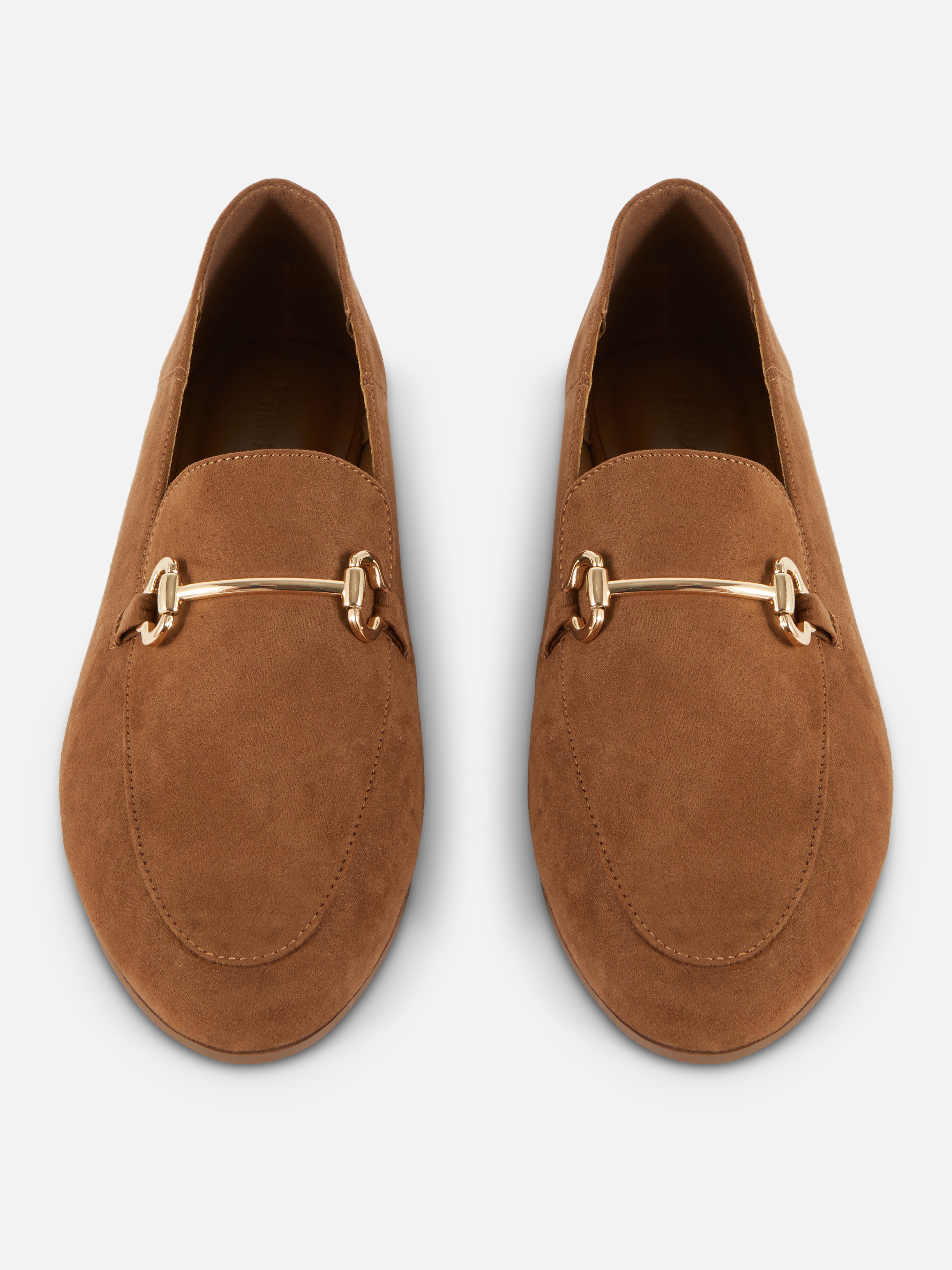 Snaffle Buckle Loafers