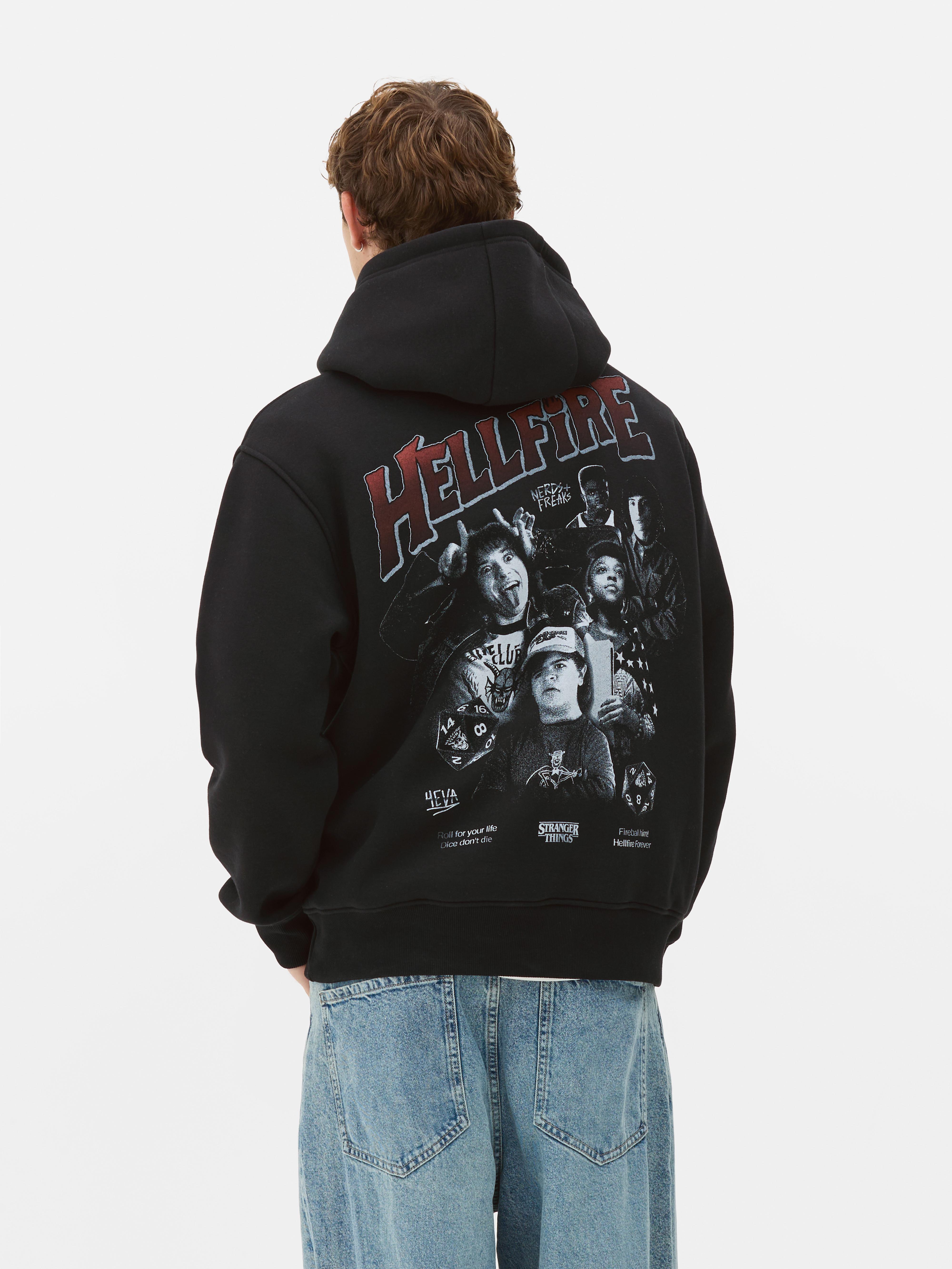 Stranger Things Hellfire Club Graphic Hoodie