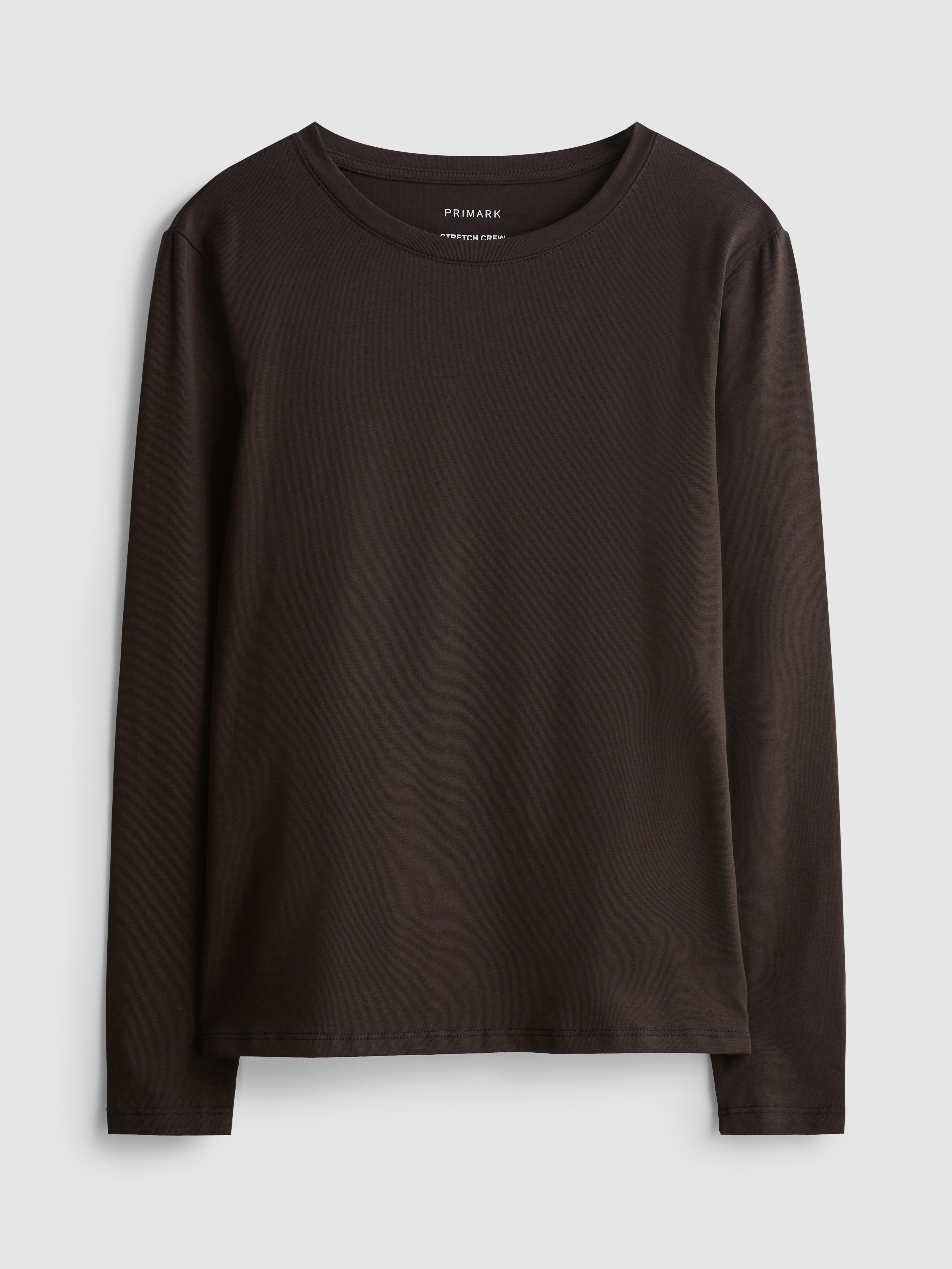Stretch Crew Neck Top