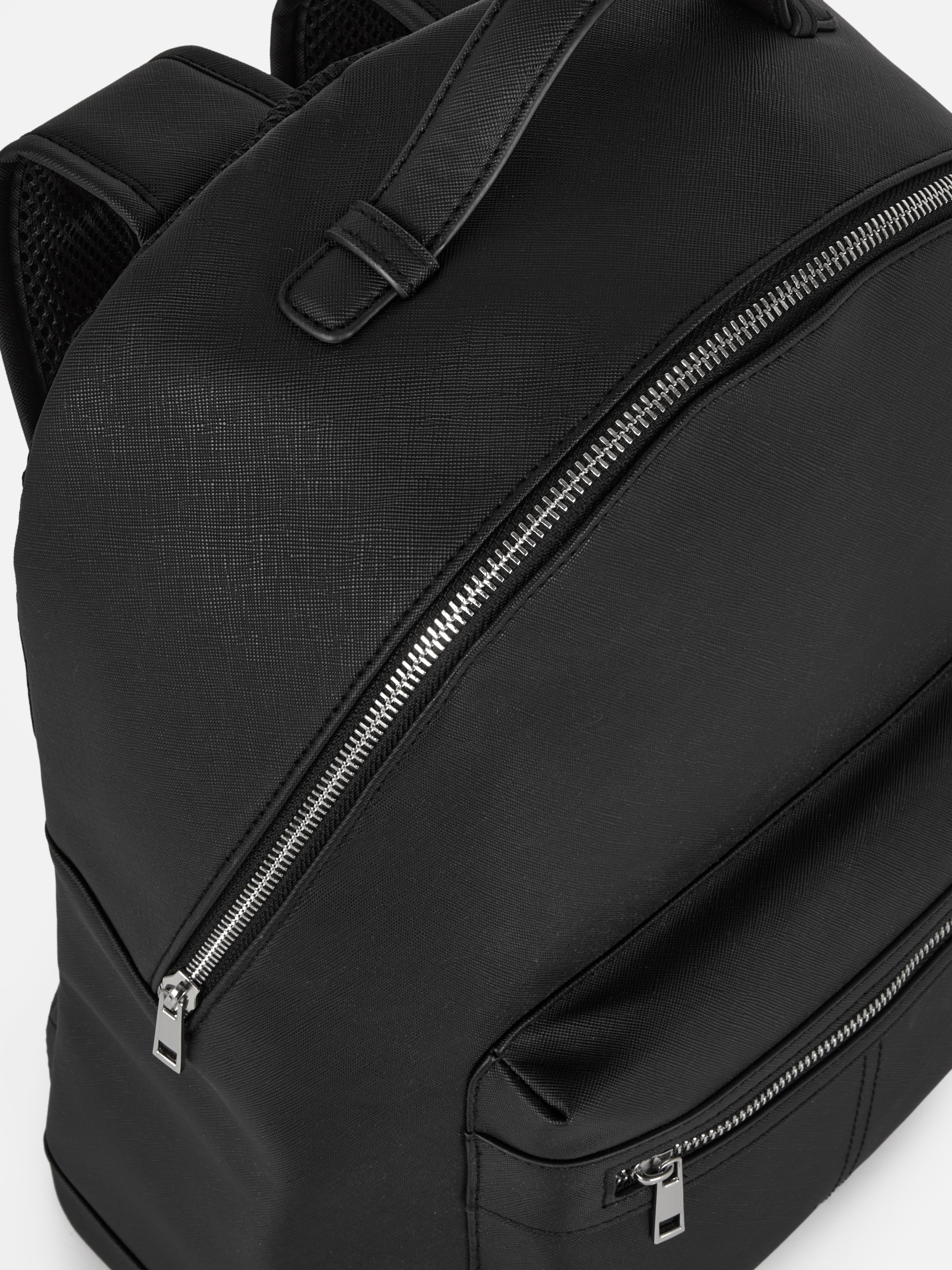 Zip-Up Backpack