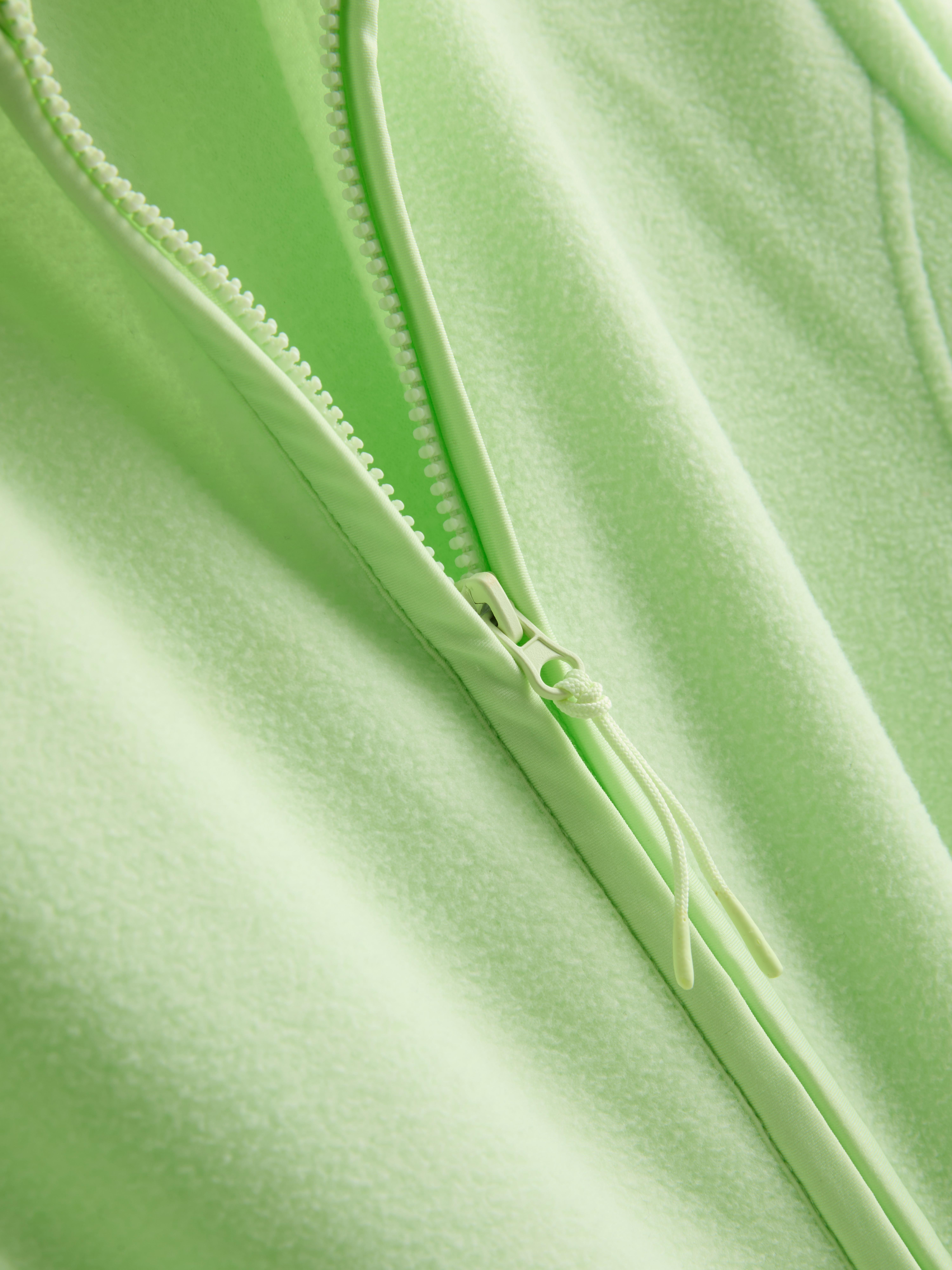 Zip Through Fleece