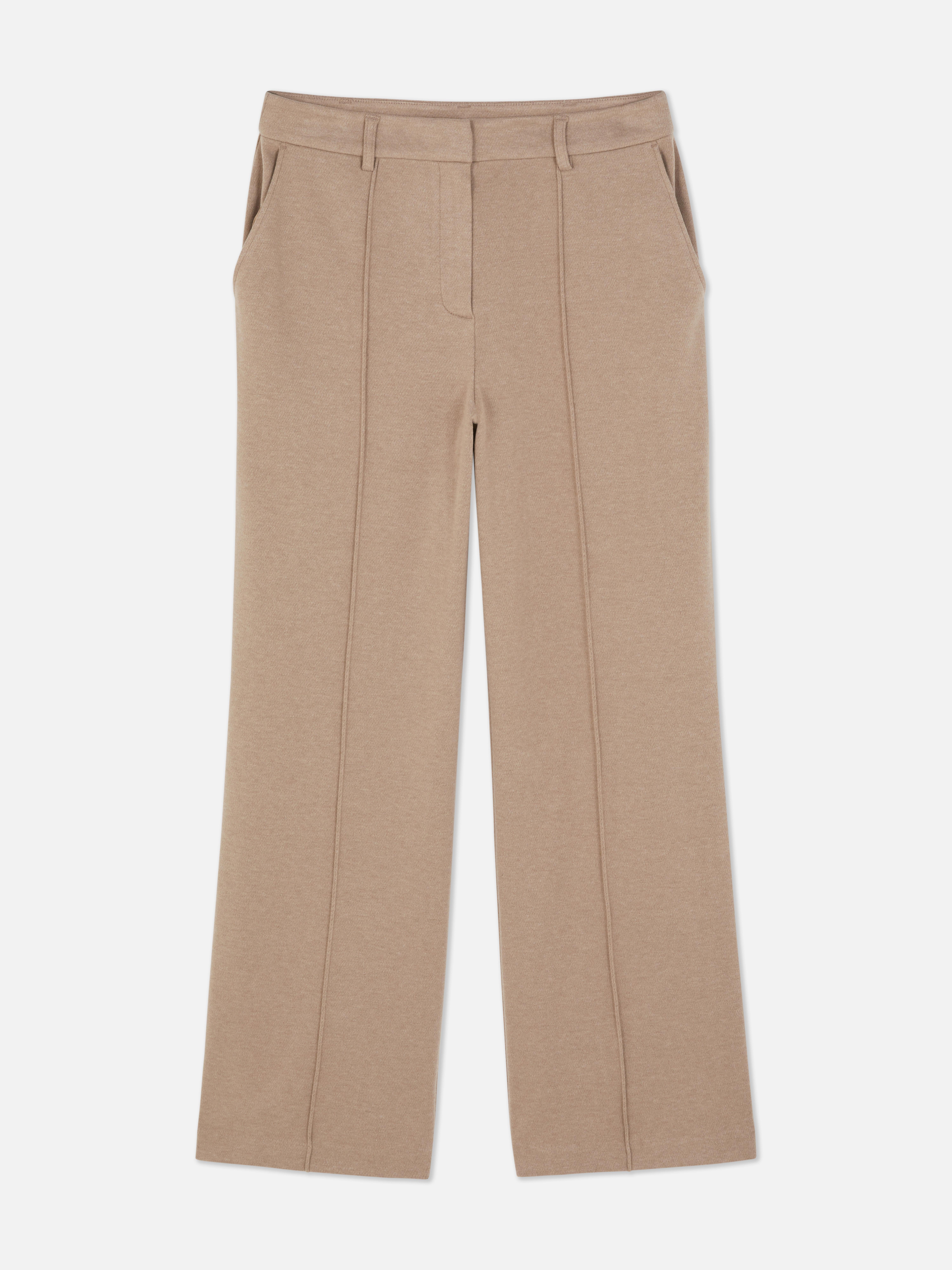 Tailored Straight Leg Pants