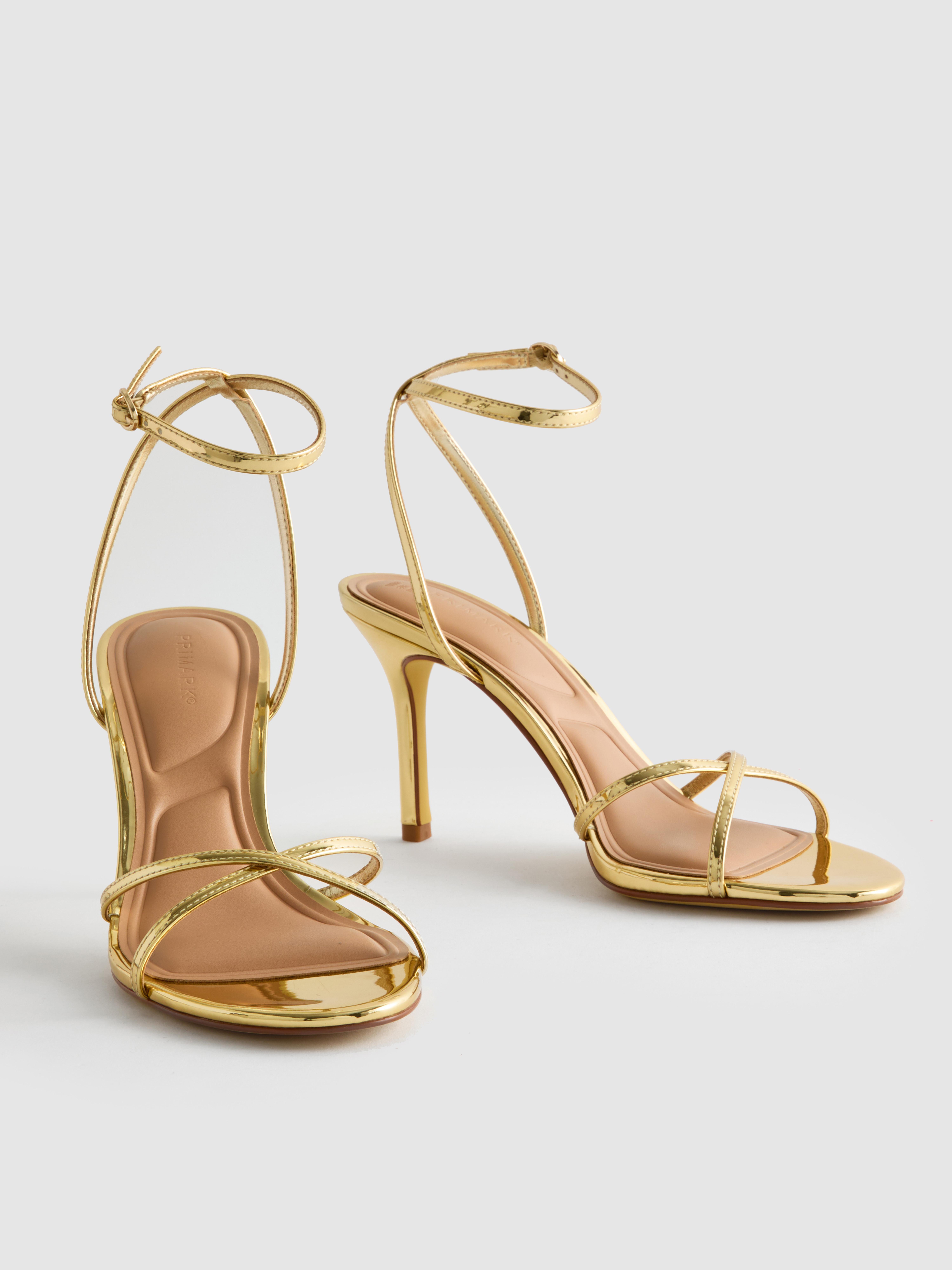 Barely There Heeled Sandals