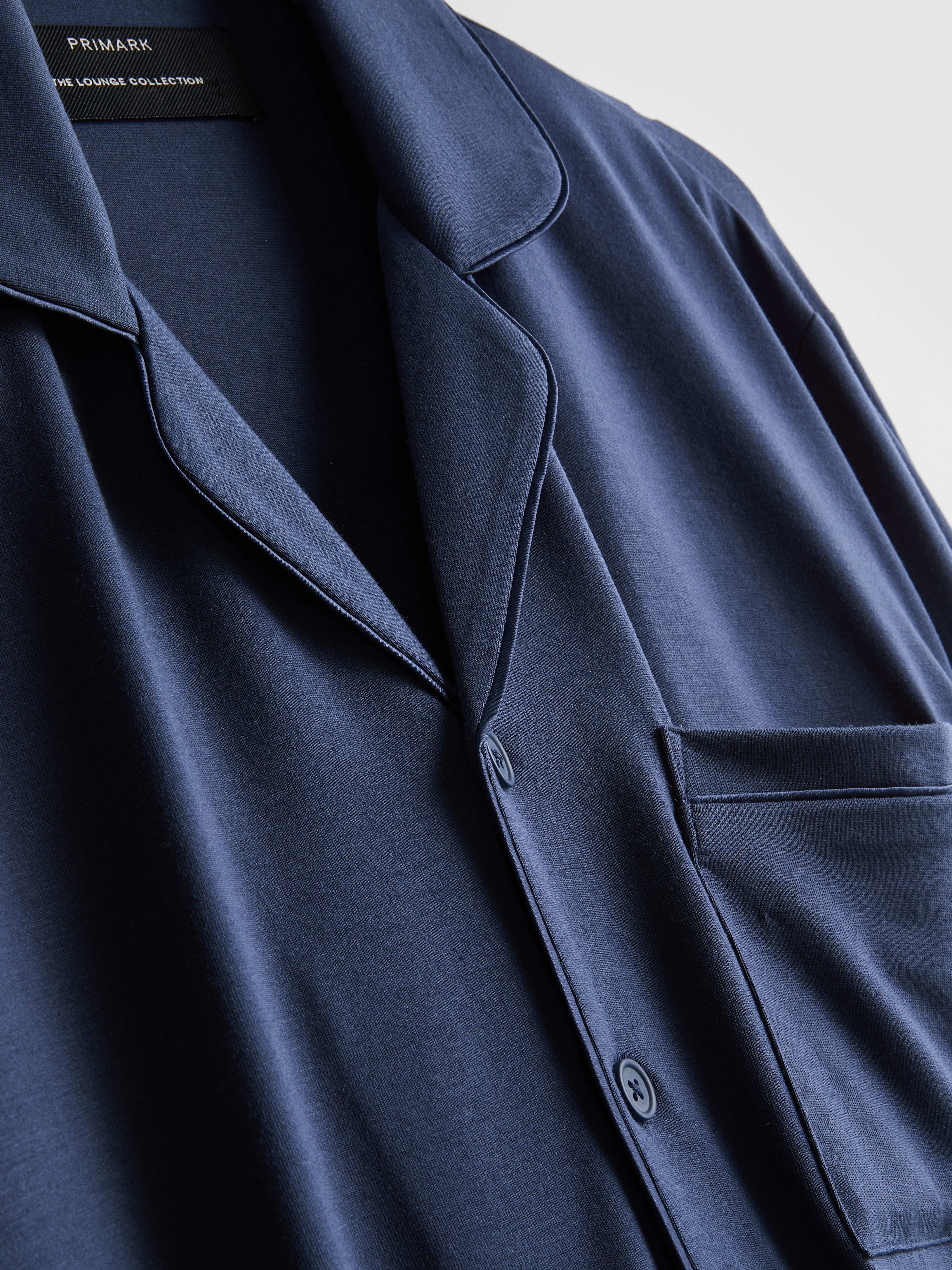 Button-Up Pajama Top