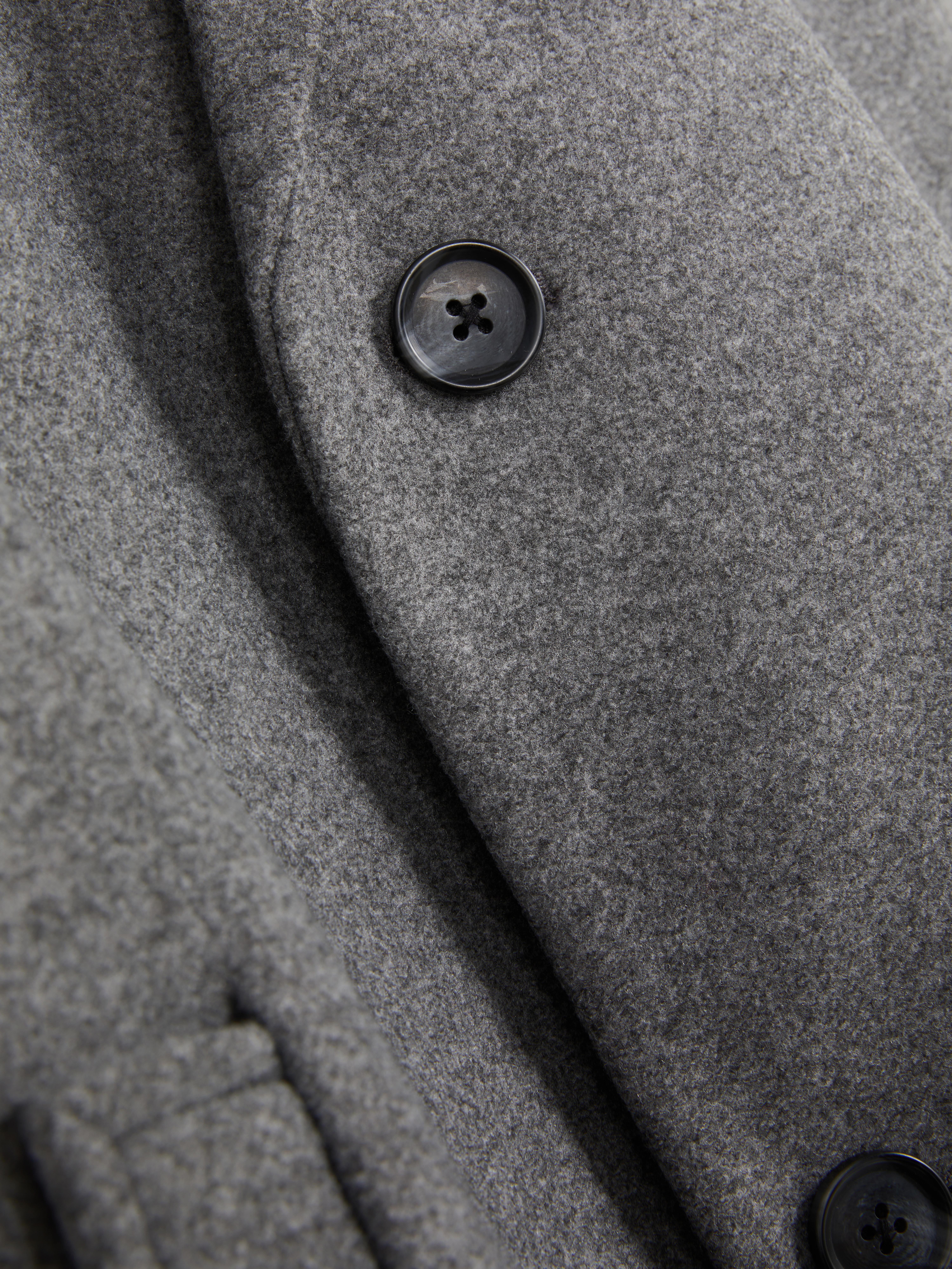 Oversized Mid-Length Overcoat