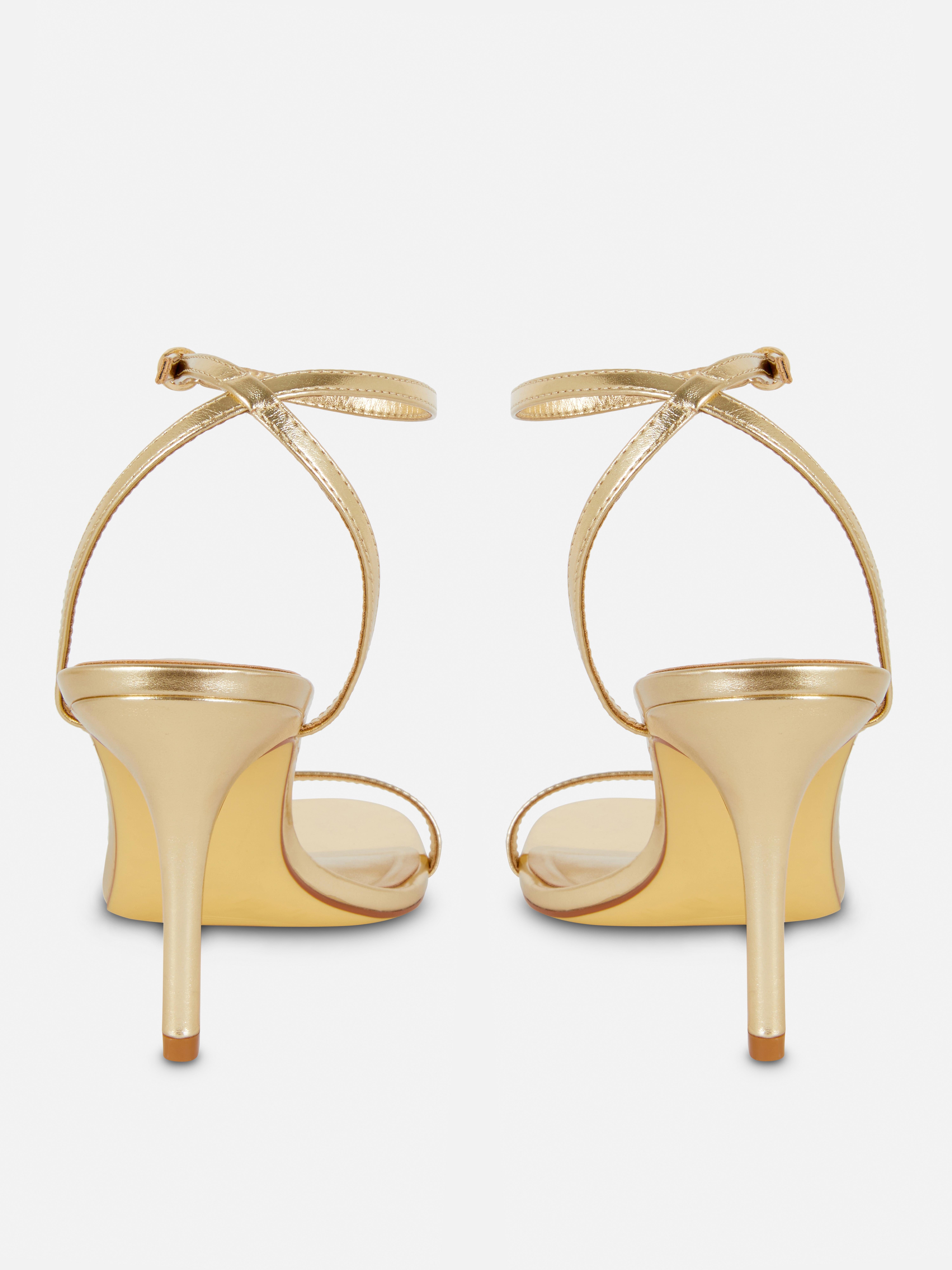 Strappy Stiletto Sandals