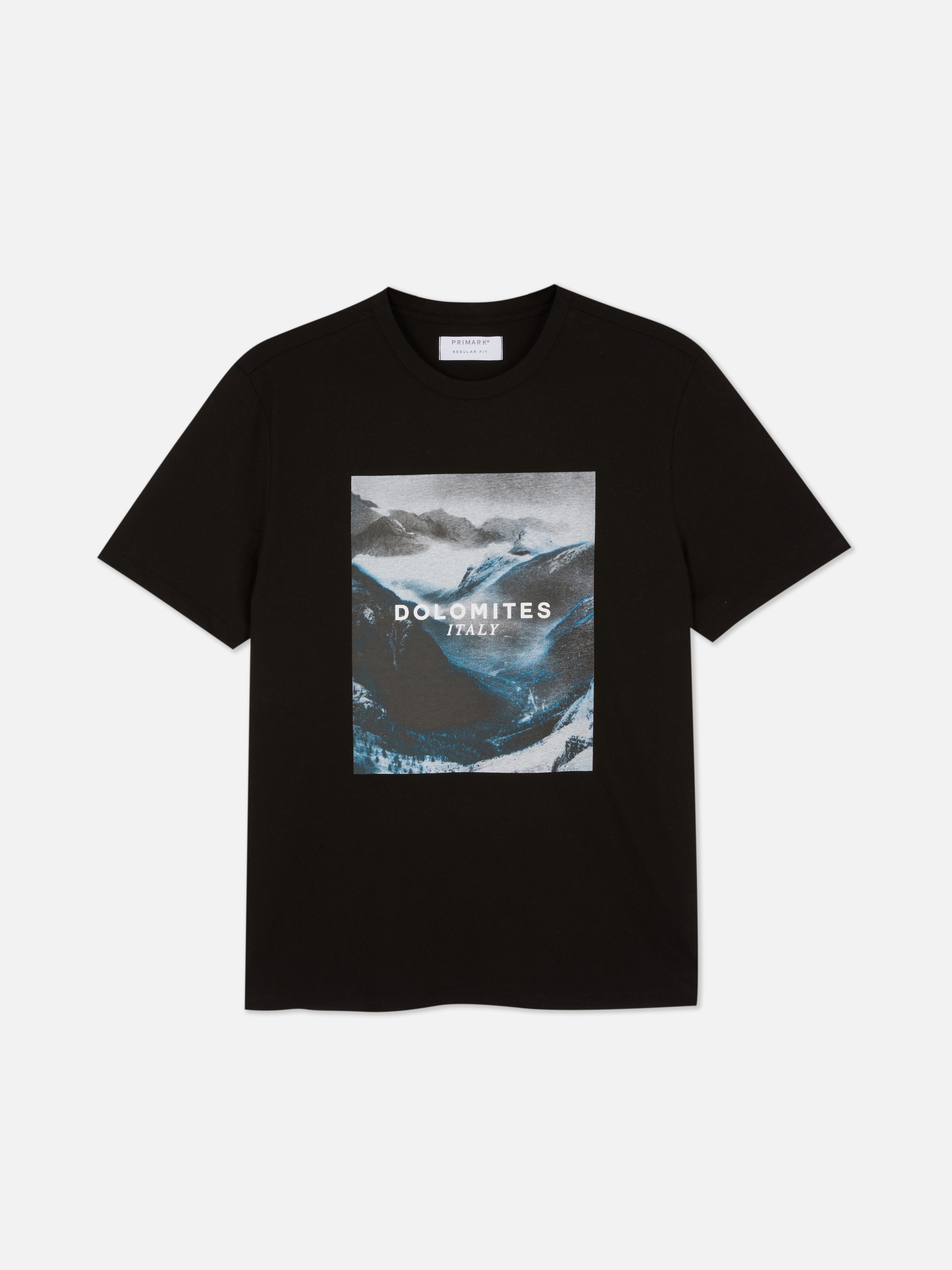 Dolomites Print T-Shirt