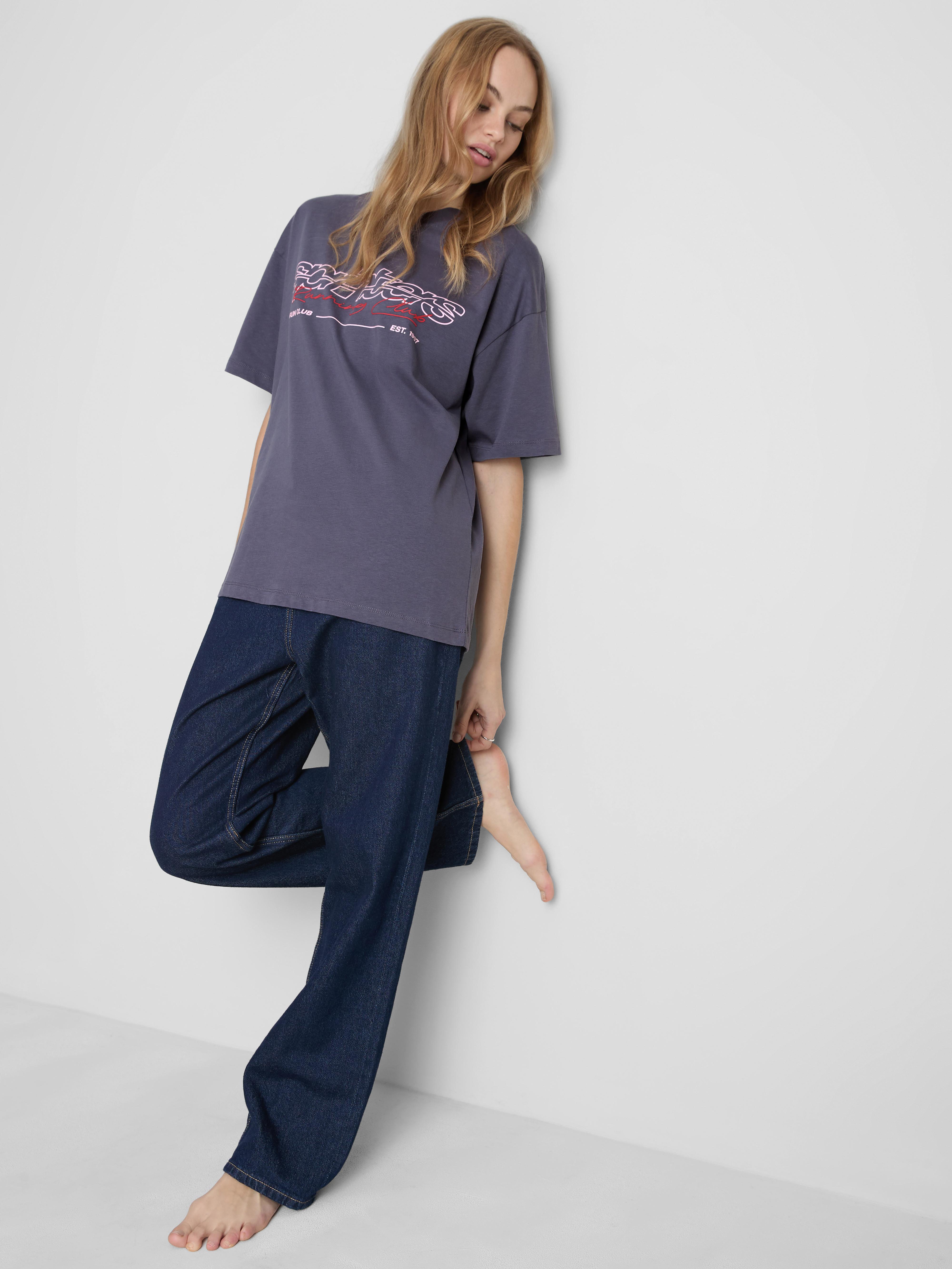 Relaxed Cotton Graphic Tee