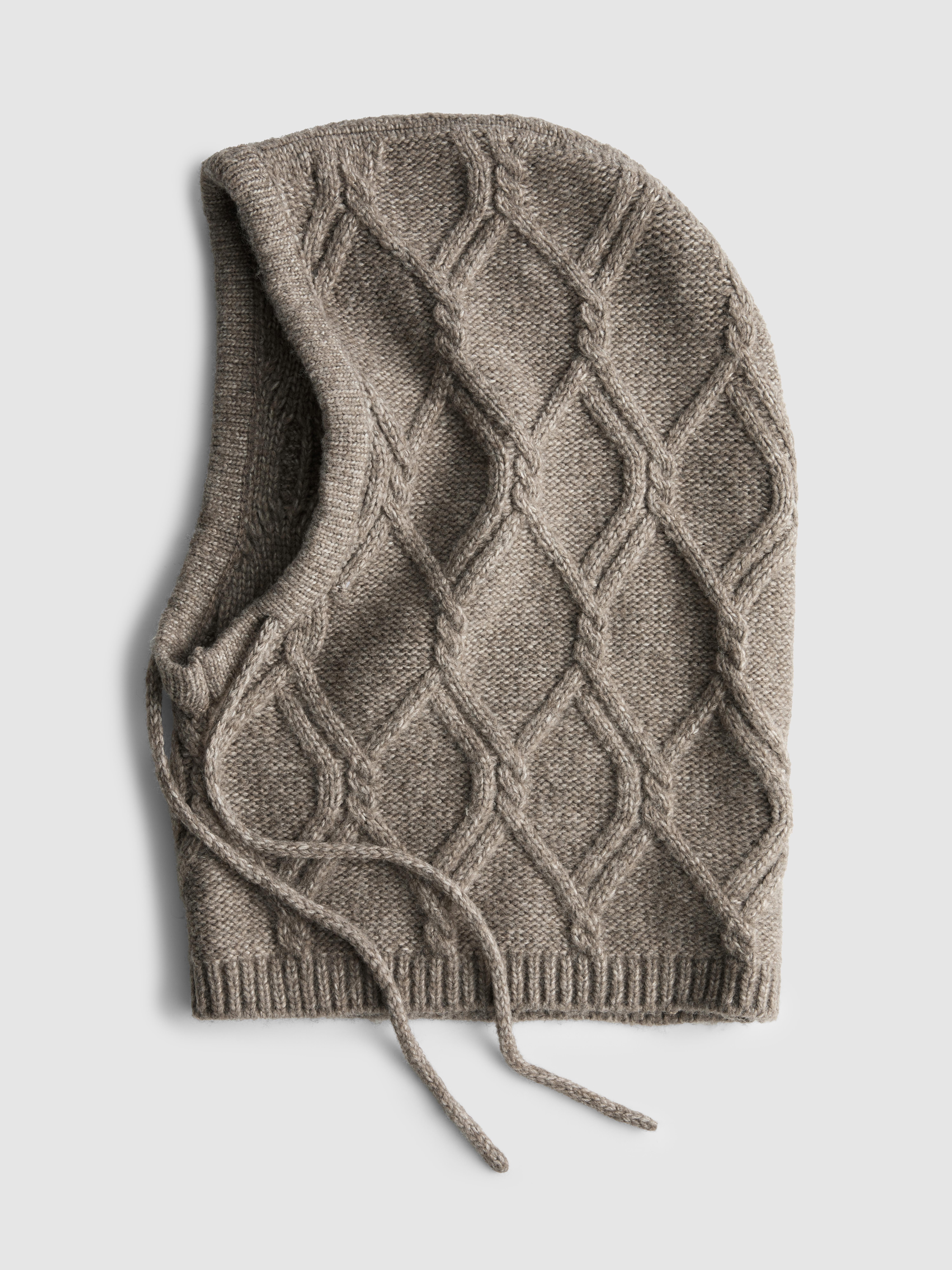 Cable Knit Hood