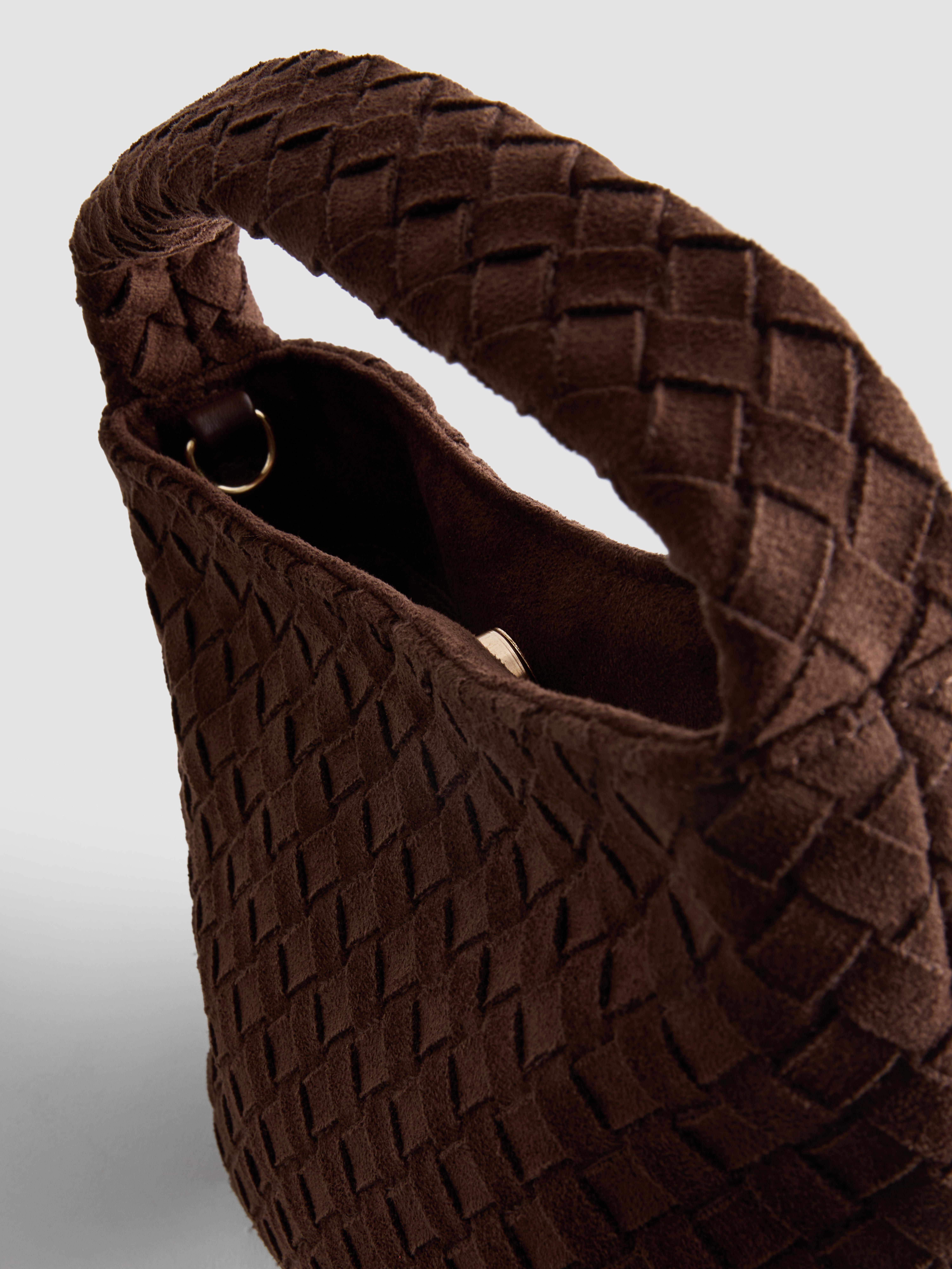 Mini Weave Bucket Bag