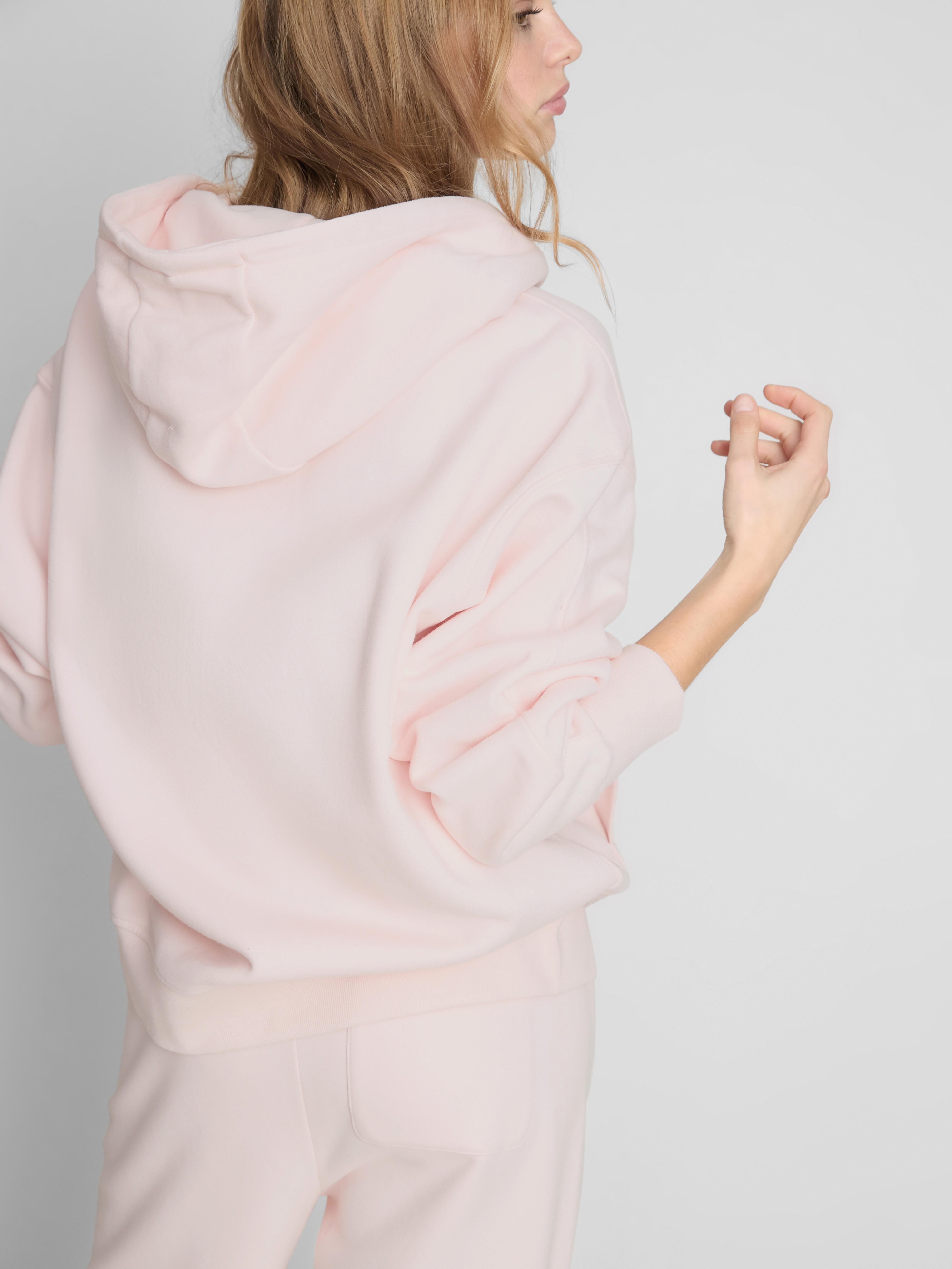 Cotton Rich Zip Through Hoodie