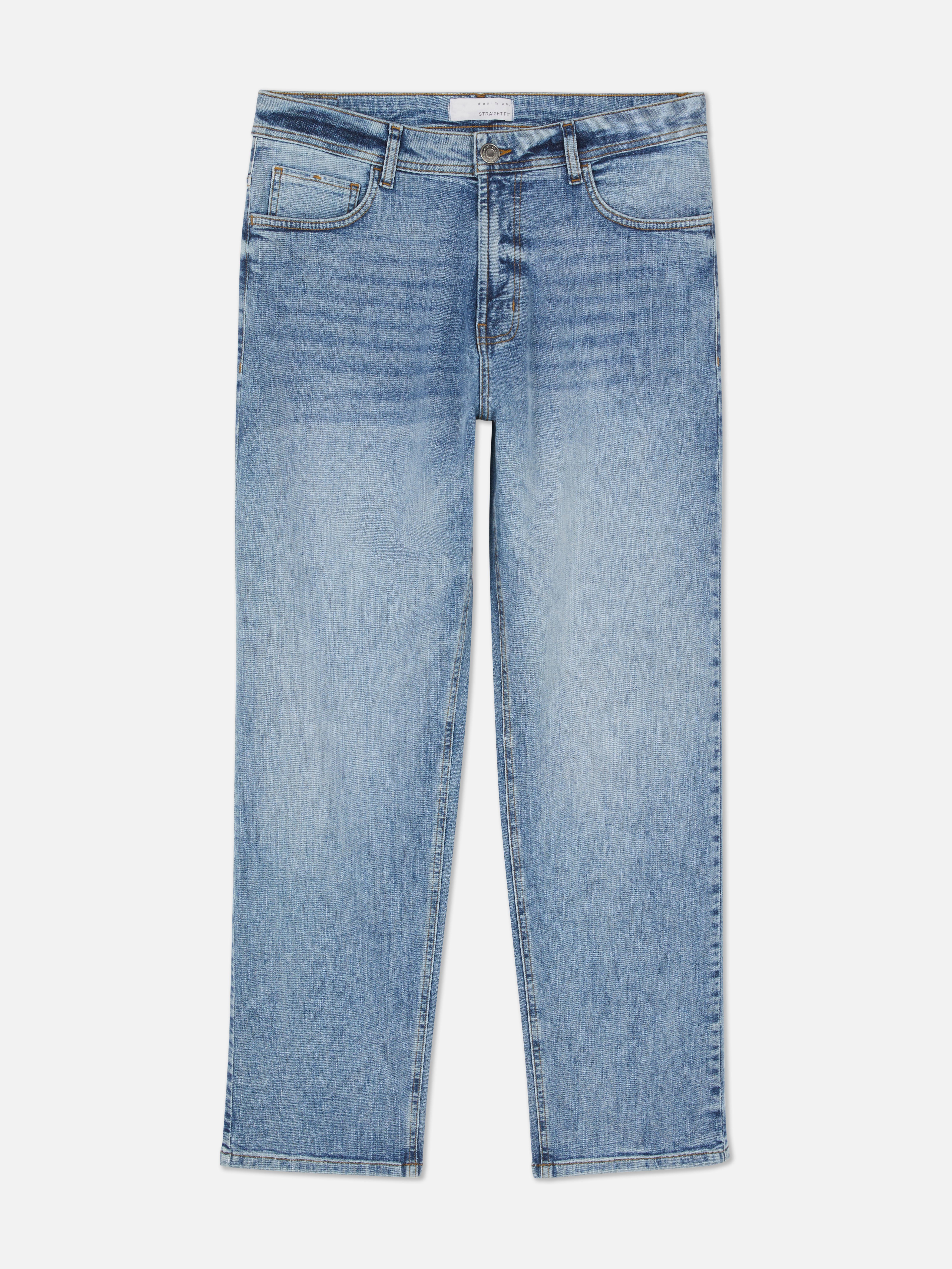 Stretch Straight Leg Jeans