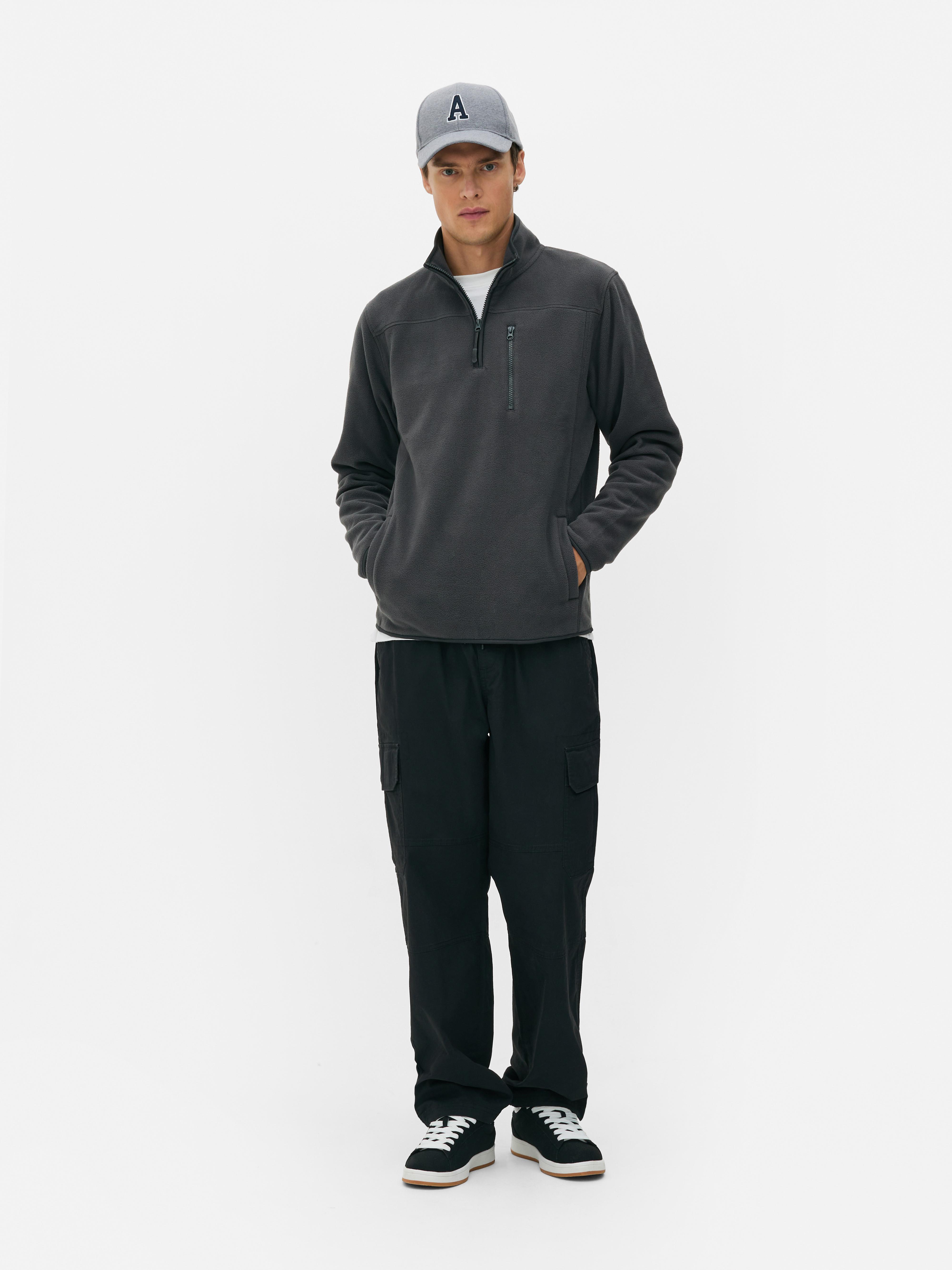 Quarter Zip Fleece Sweatshirt