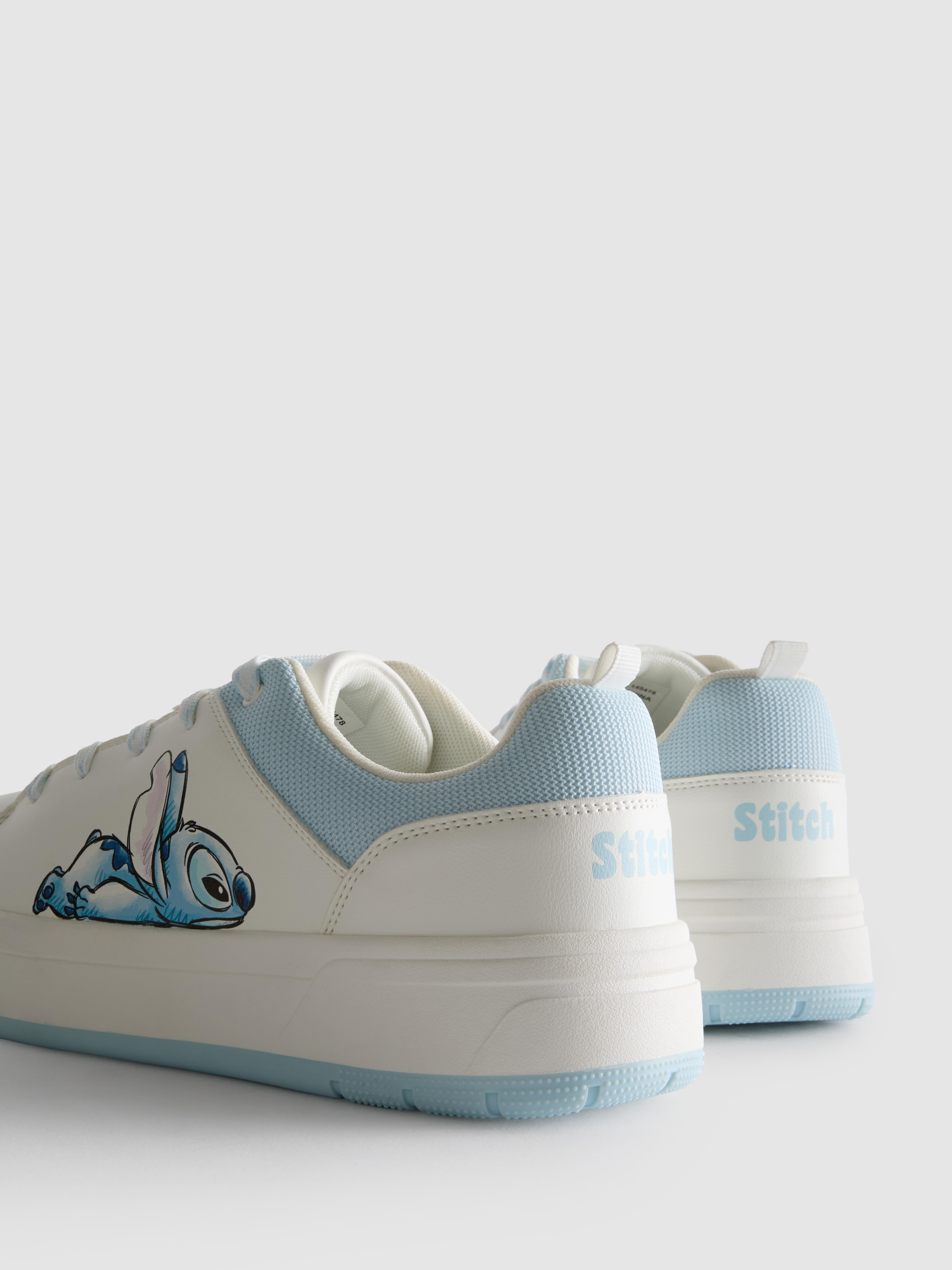 Disney’s Stitch Sketch Low Top Sneakers