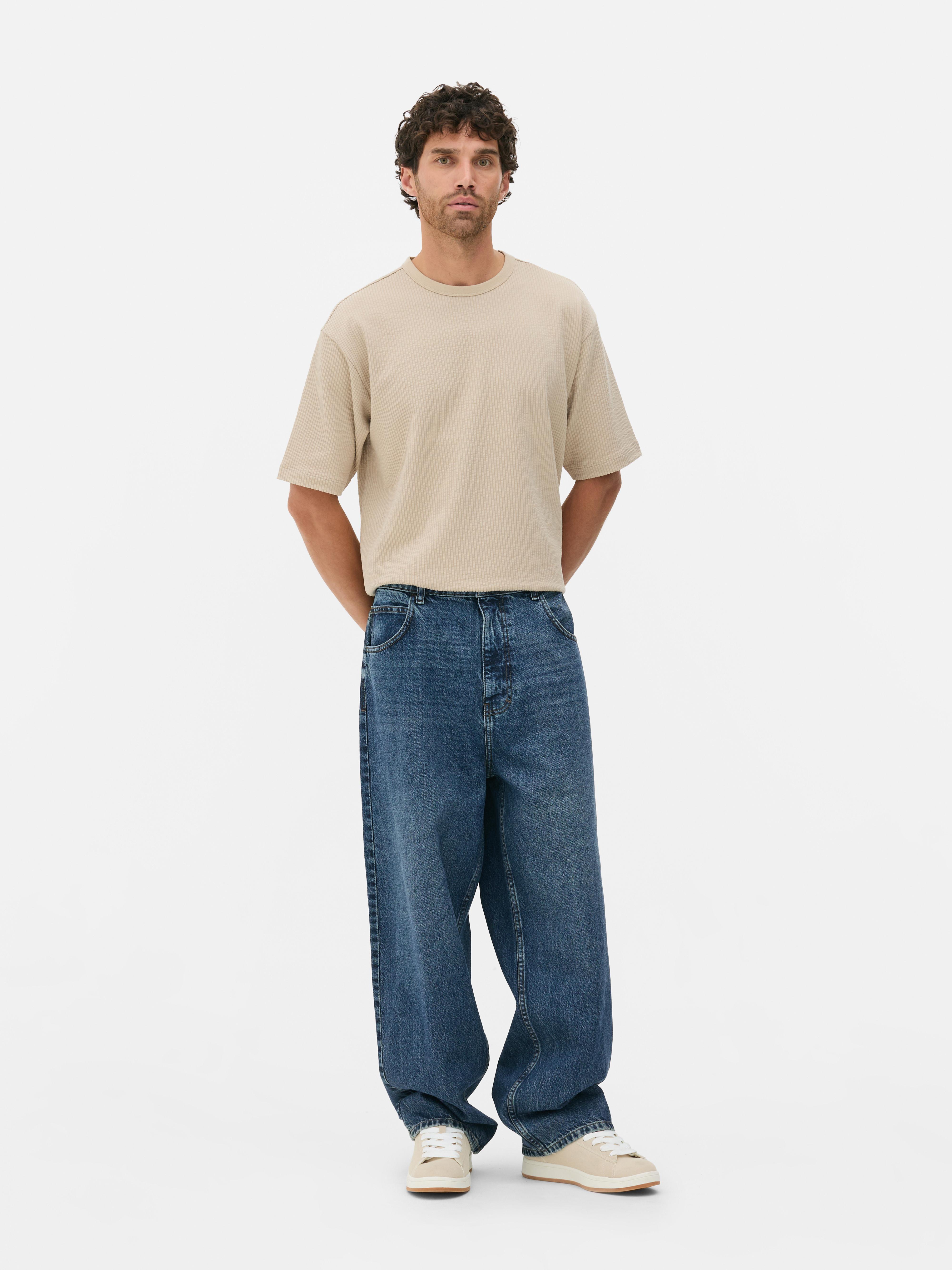 Mid-Rise Baggy Jeans