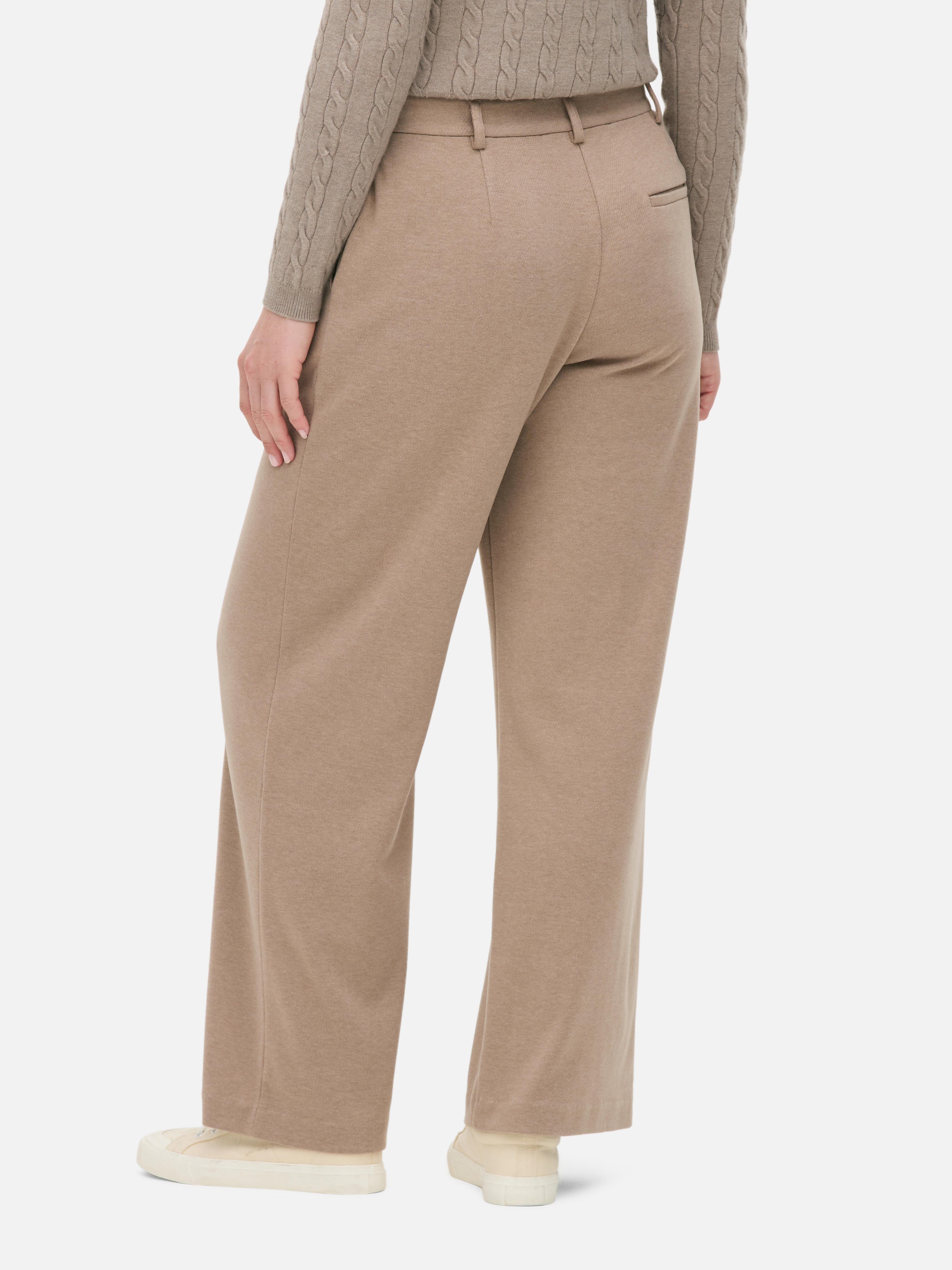 Tailored Straight Leg Pants