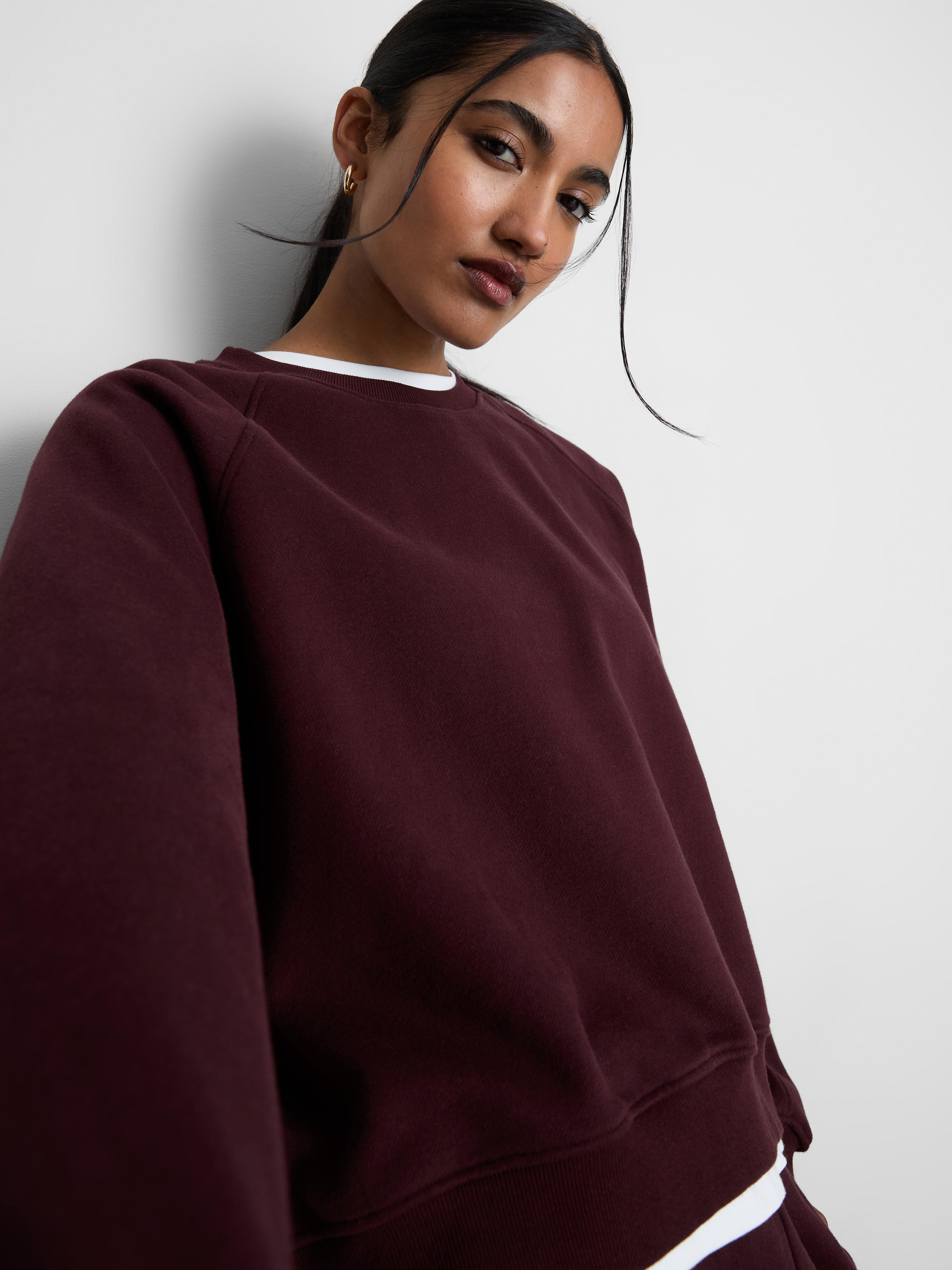 Cotton Rich Relaxed Sweatshirt