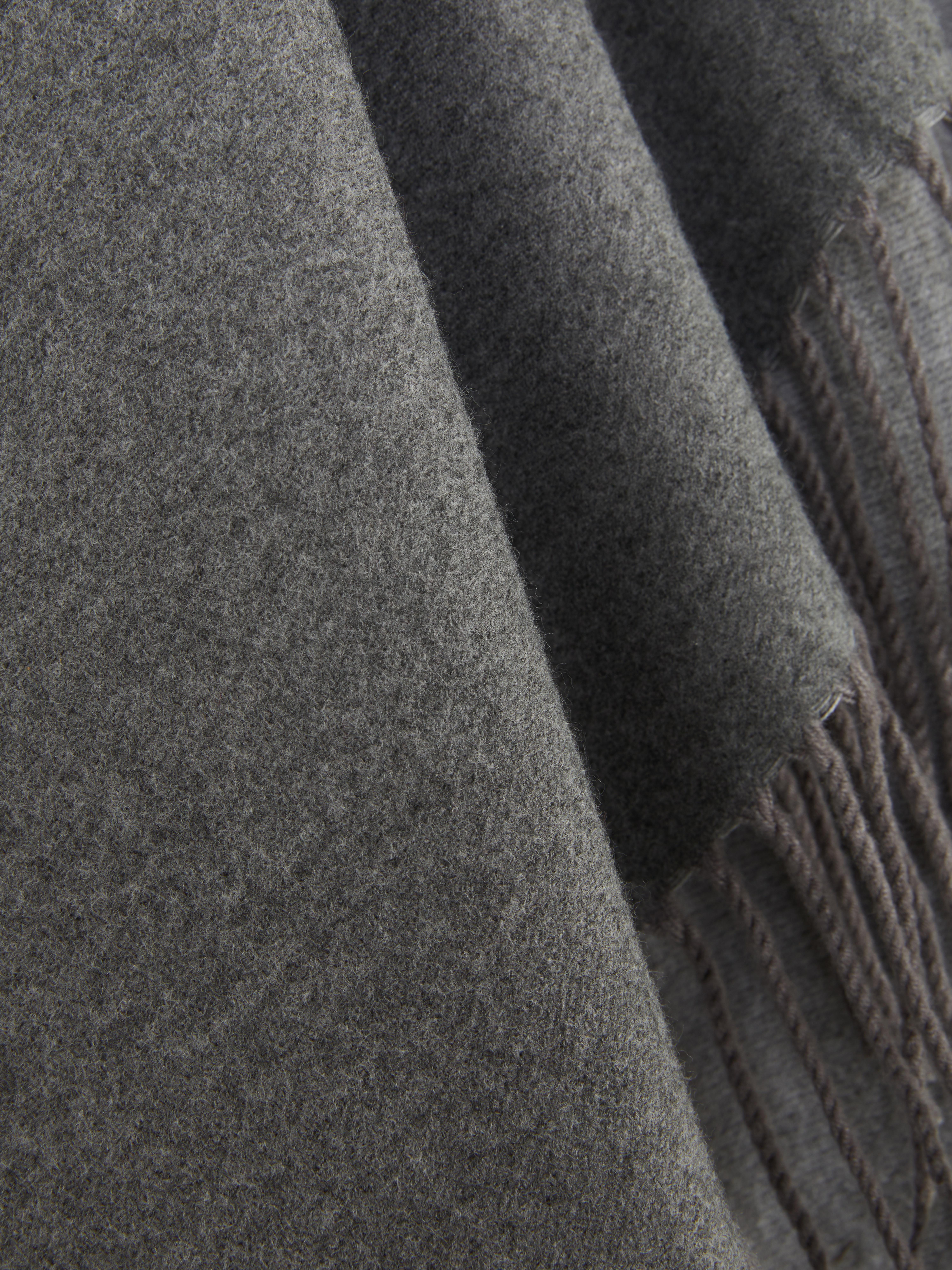 Two Tone Tassel Cape