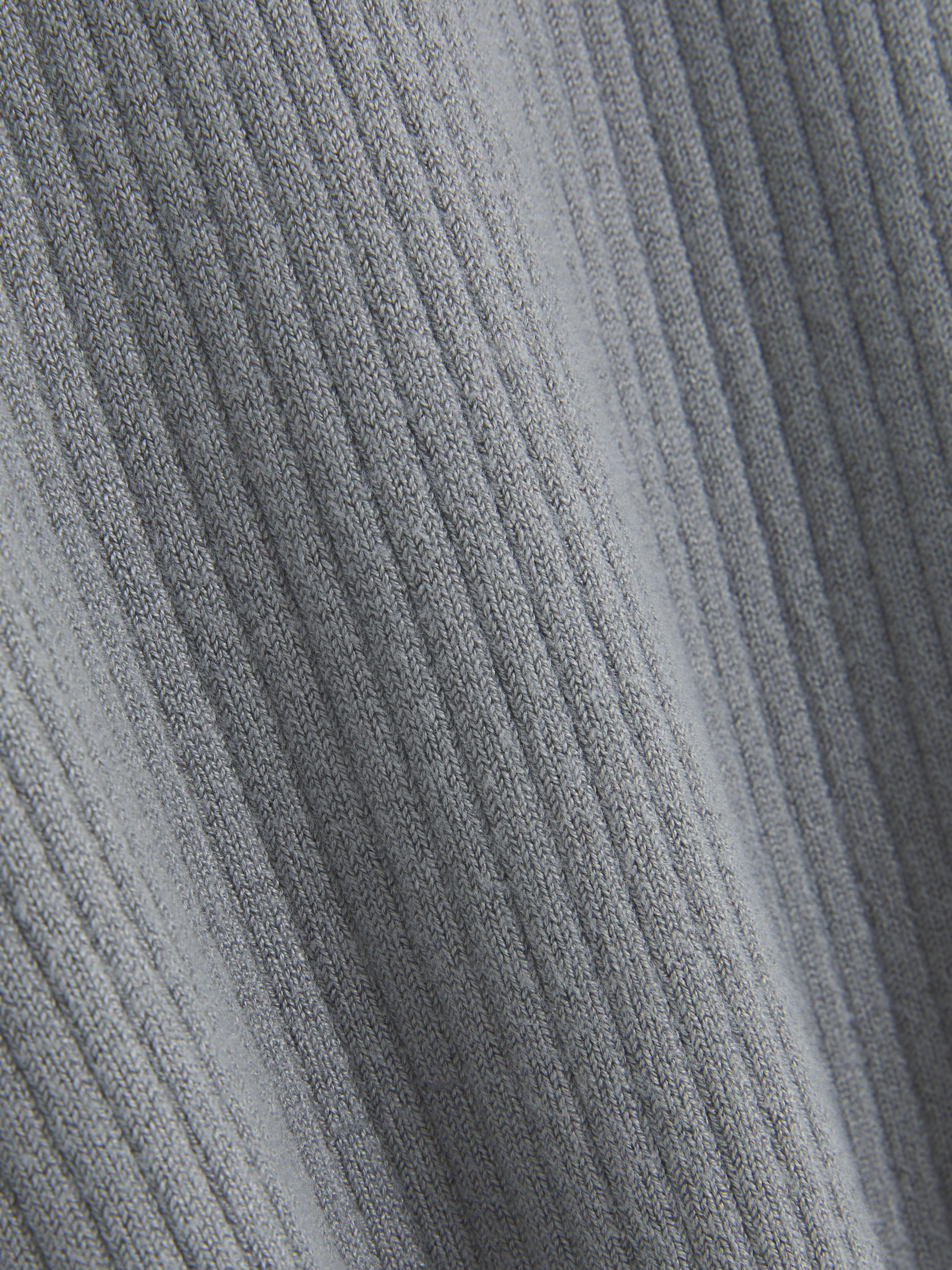 Ribbed Turtleneck Sweater