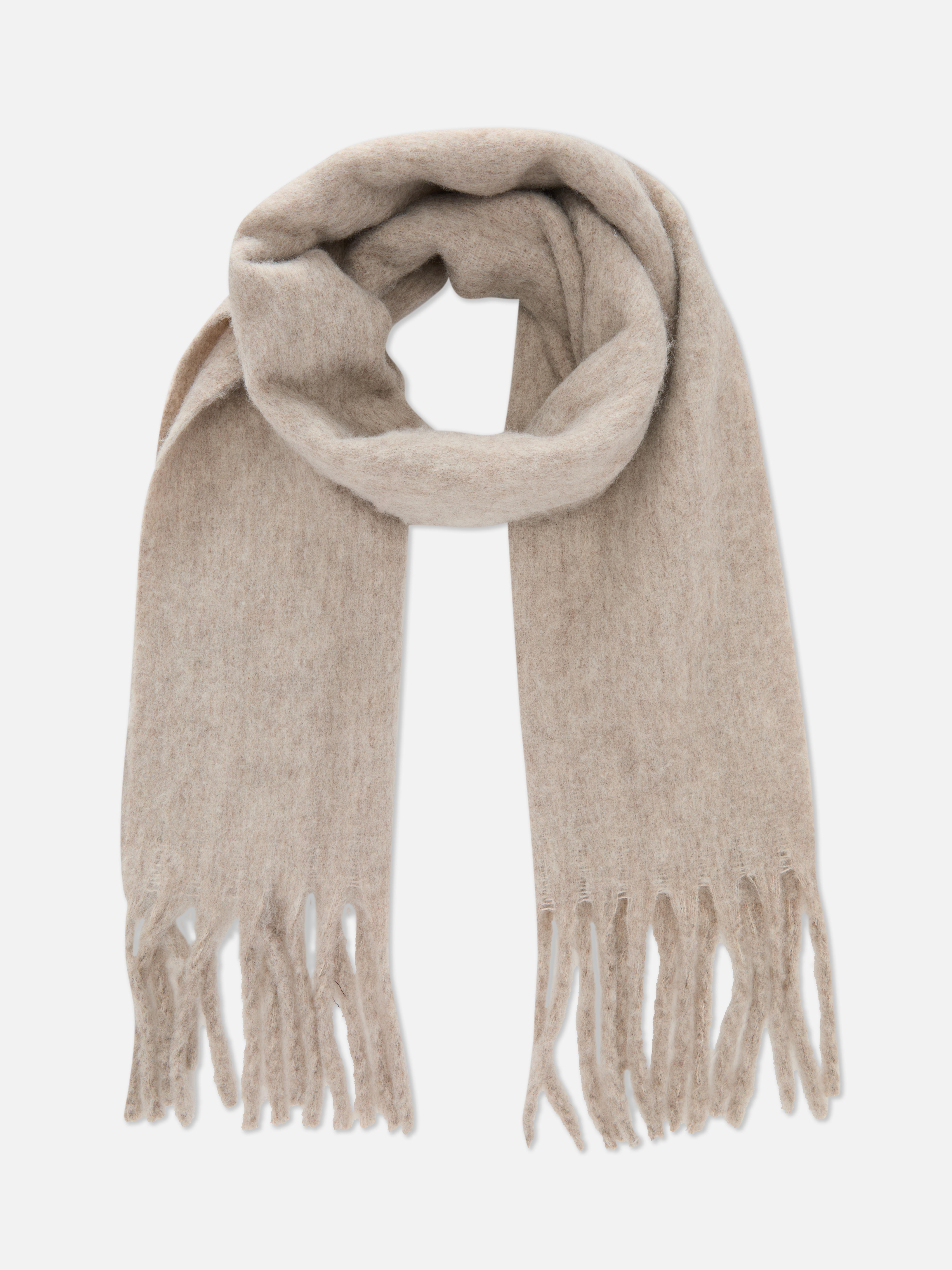 Oversized Brushed Scarf