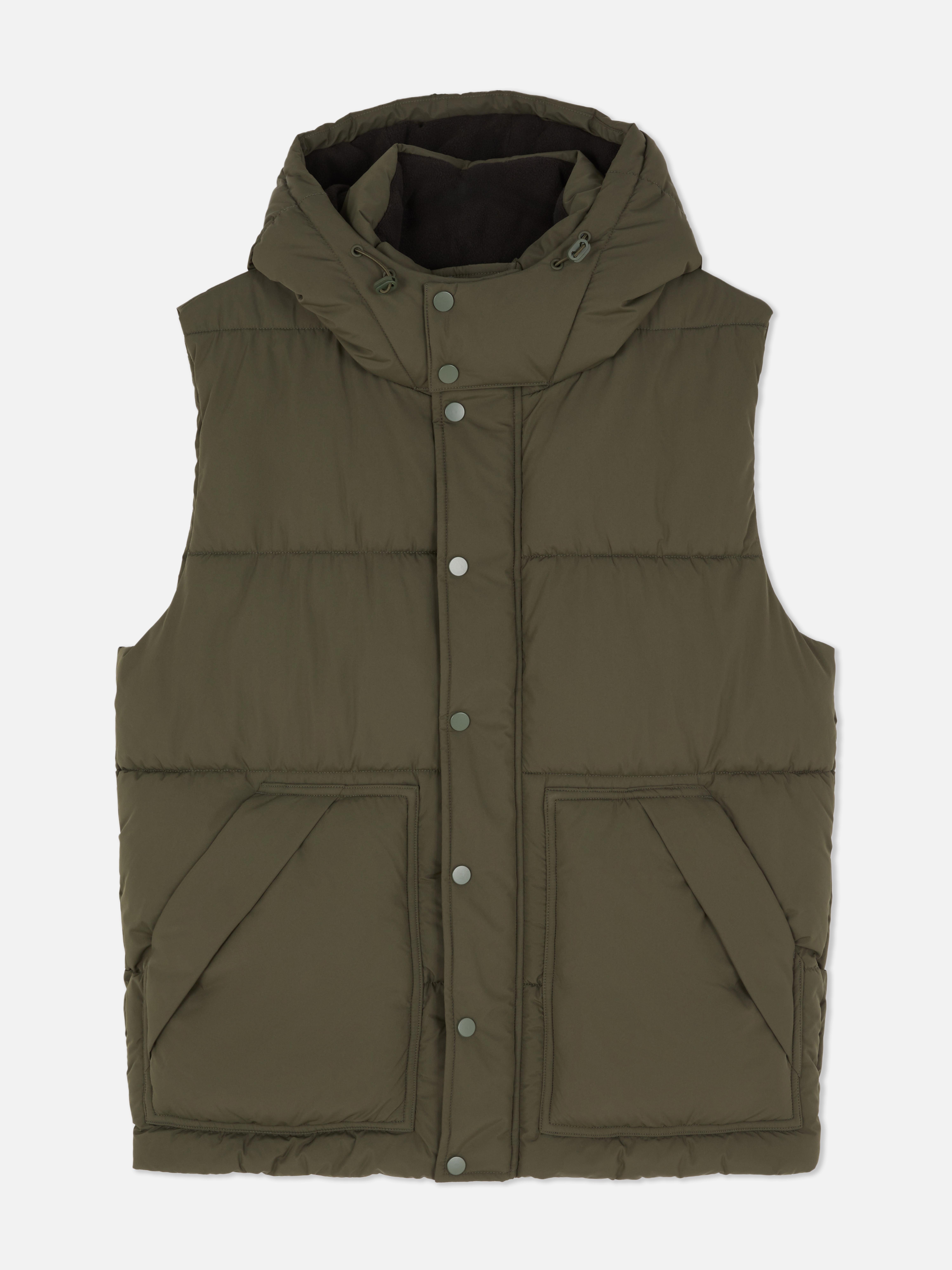 Hooded Zip-Up Gilet