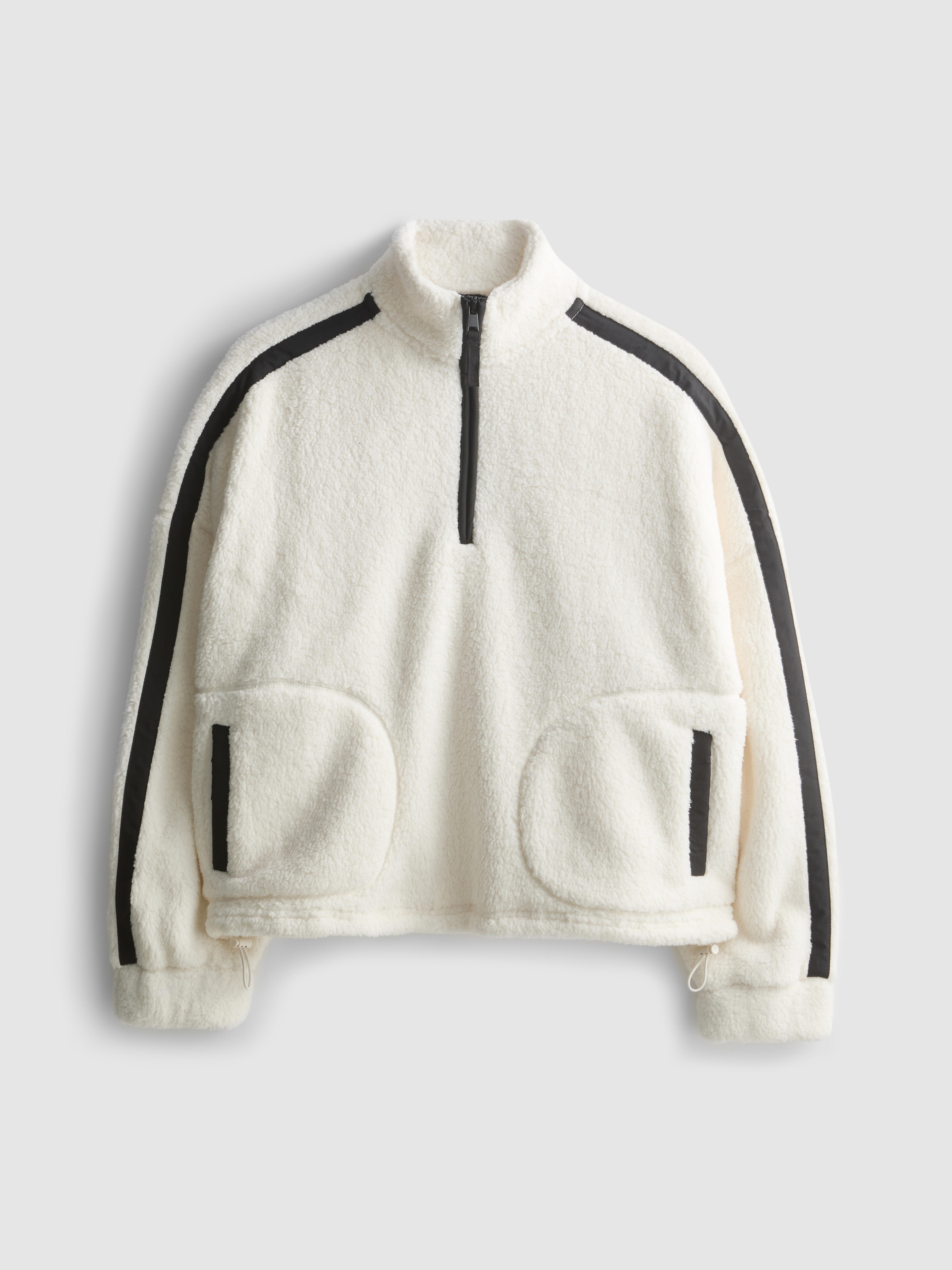 Contrast Pullover Fleece