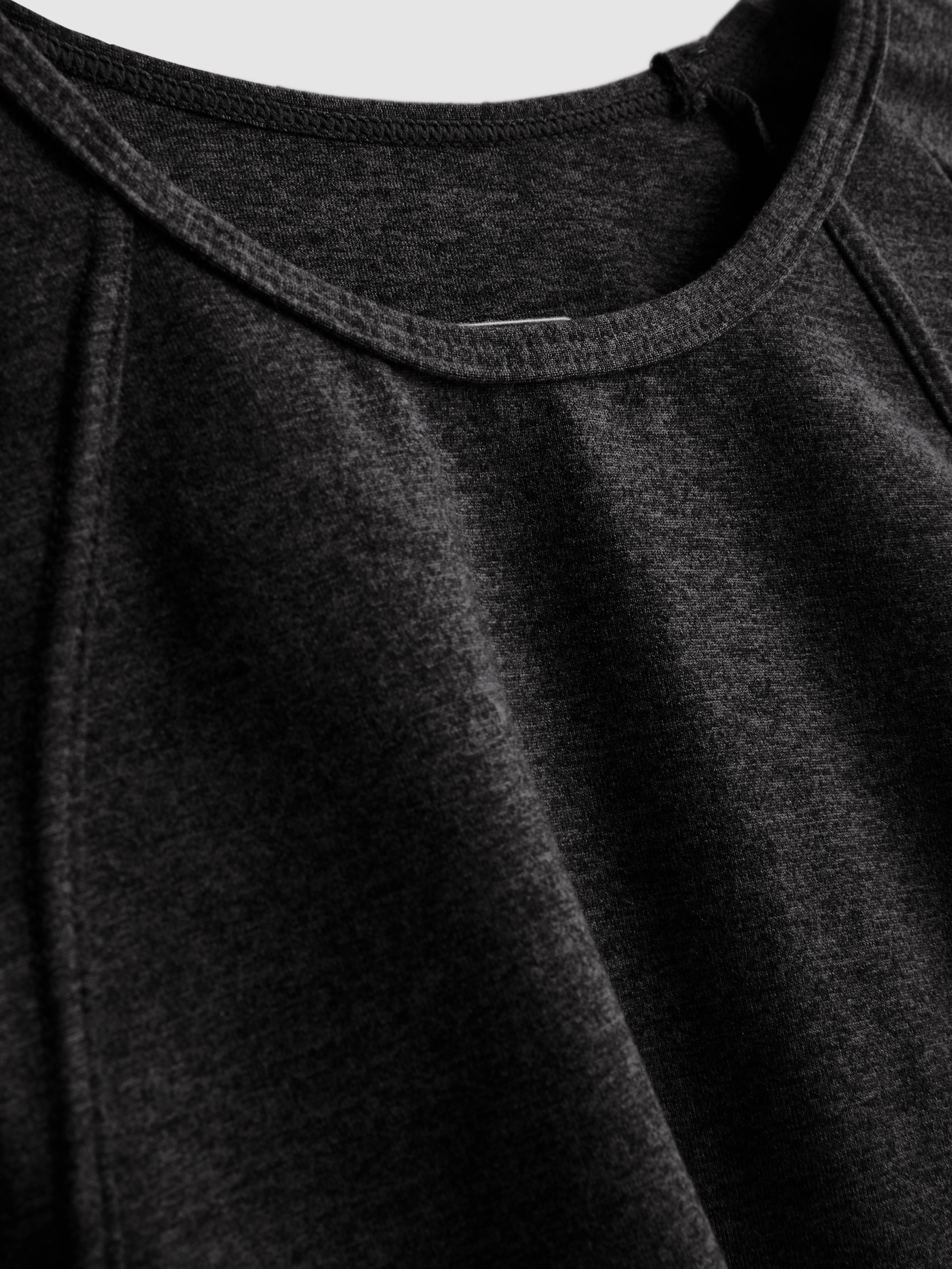 Cropped Marl Active Top