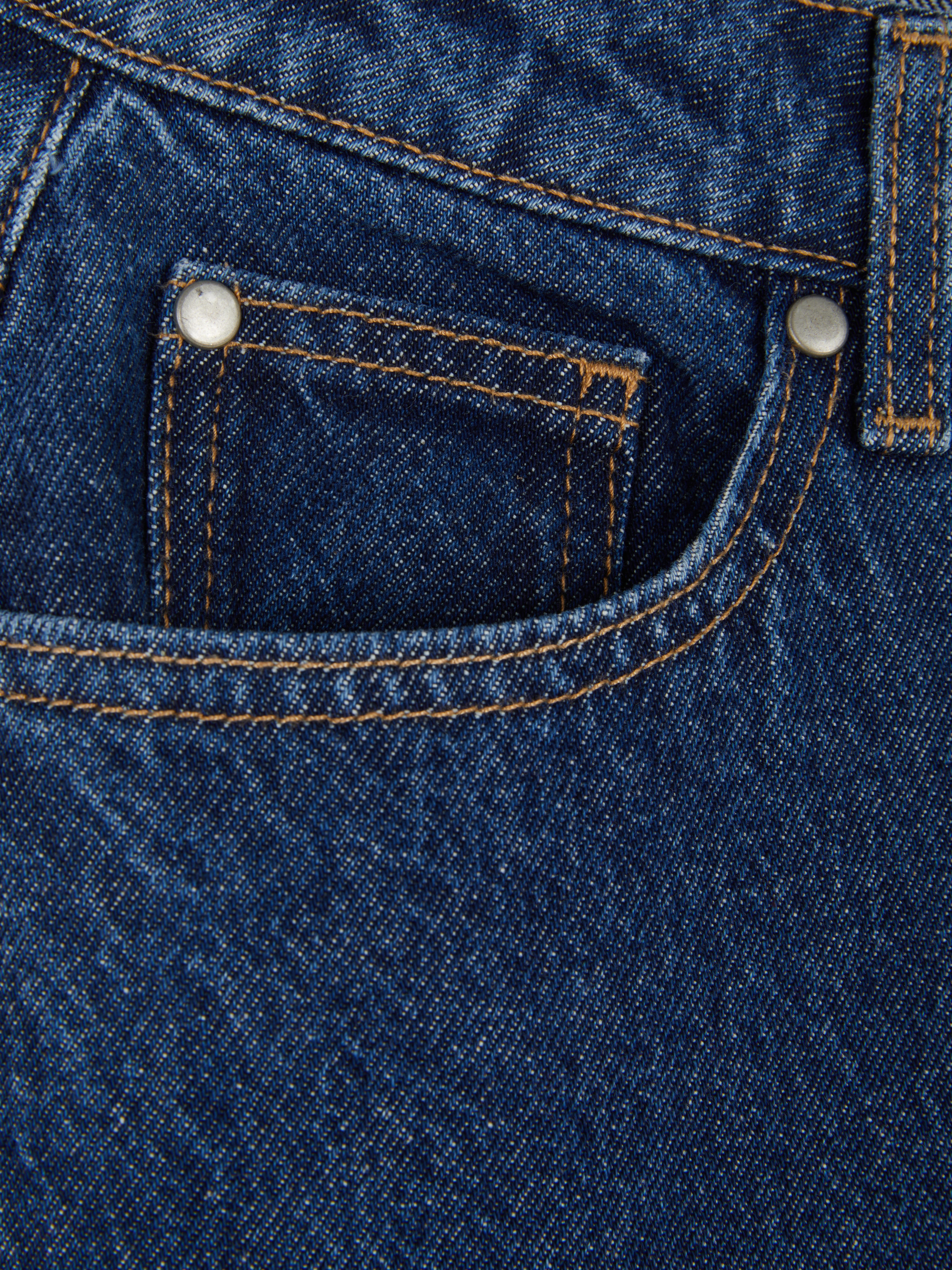 The Edit Mid-Rise Barrel Leg Jeans