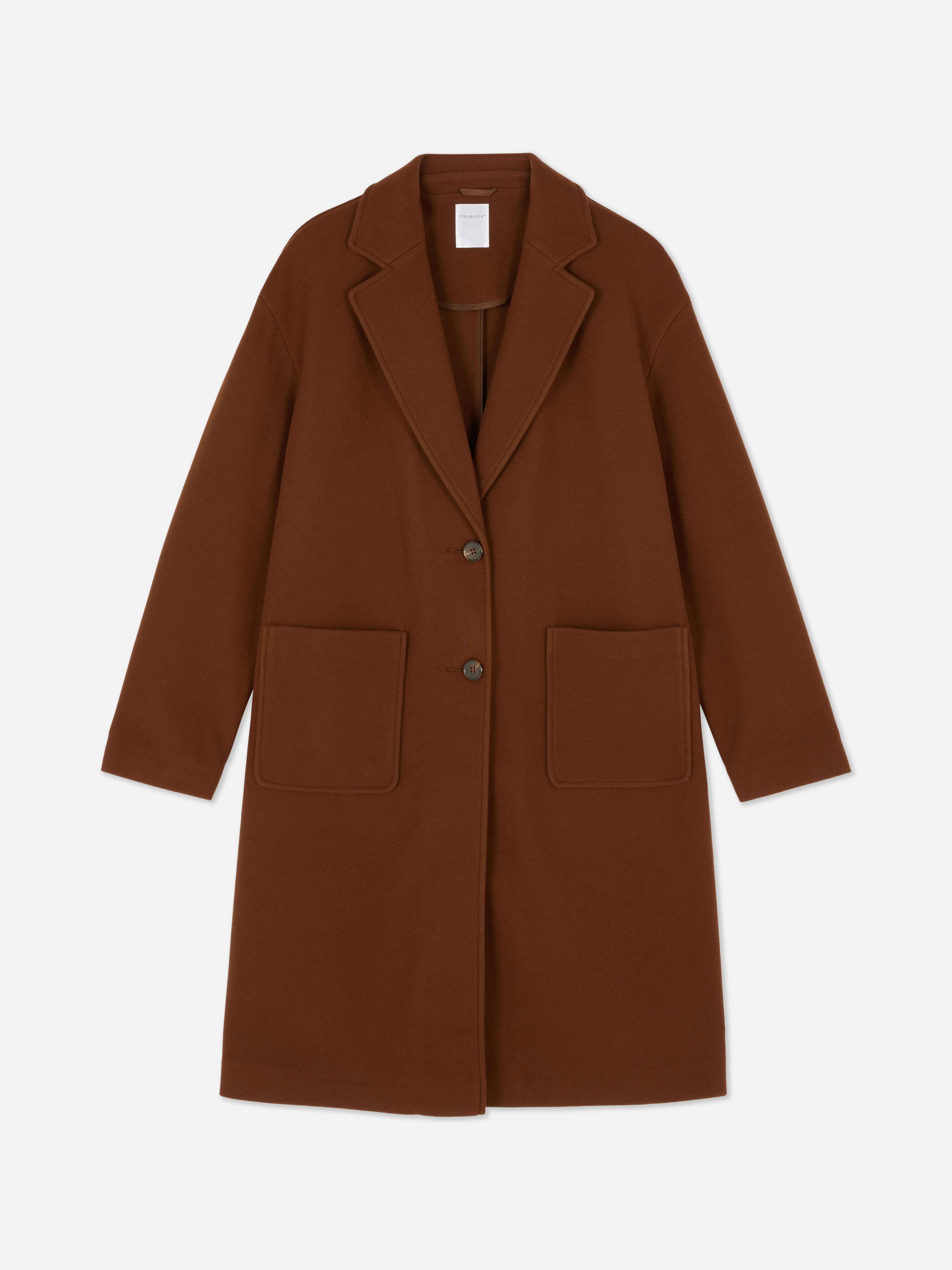Single Breasted Mid Length Coat