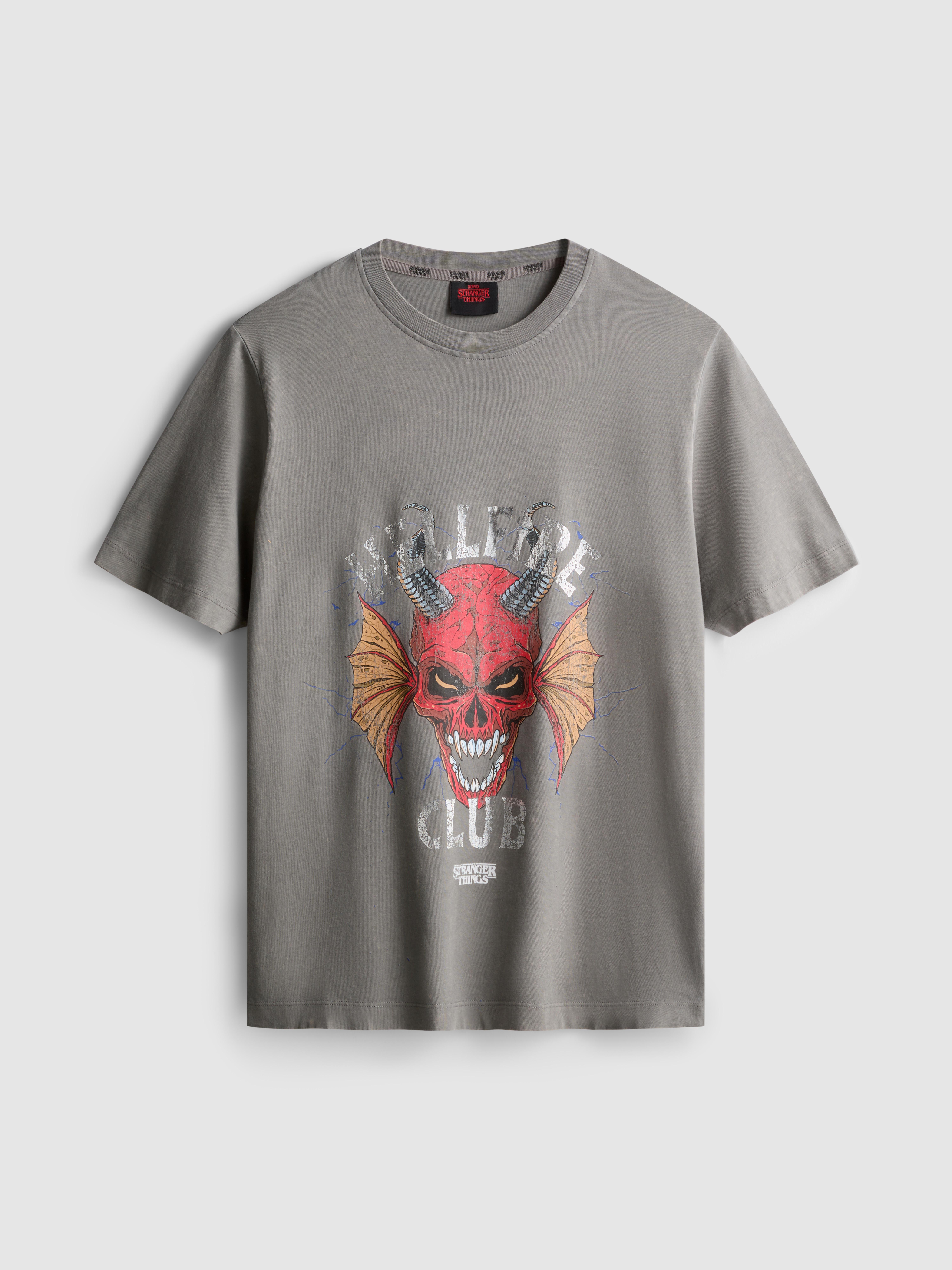 Stranger Things Short Sleeve Hellfire Club Logo T-Shirt